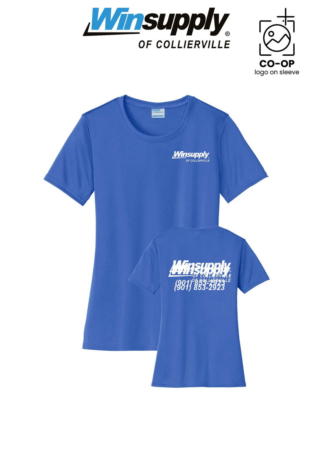 Port & Co™ Womens PerformanceUPF50 Tee - Winsupply of Collierville
