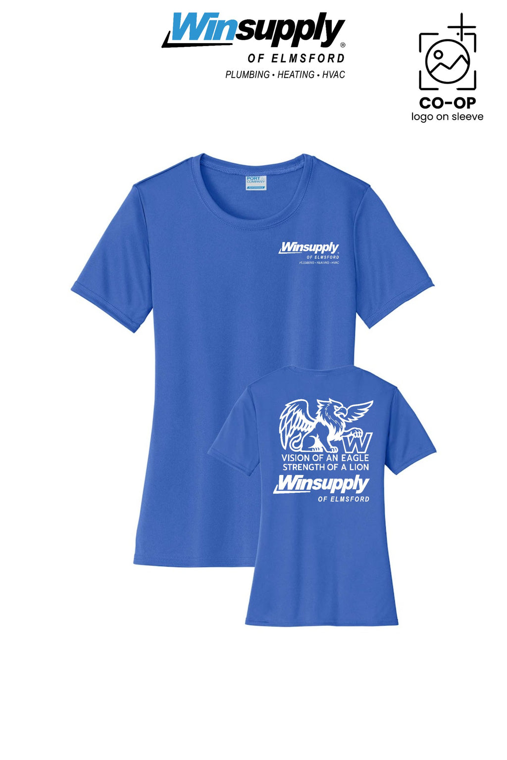 Port & Co™ Womens PerformanceUPF50 Tee - Winsupply of Elmsford