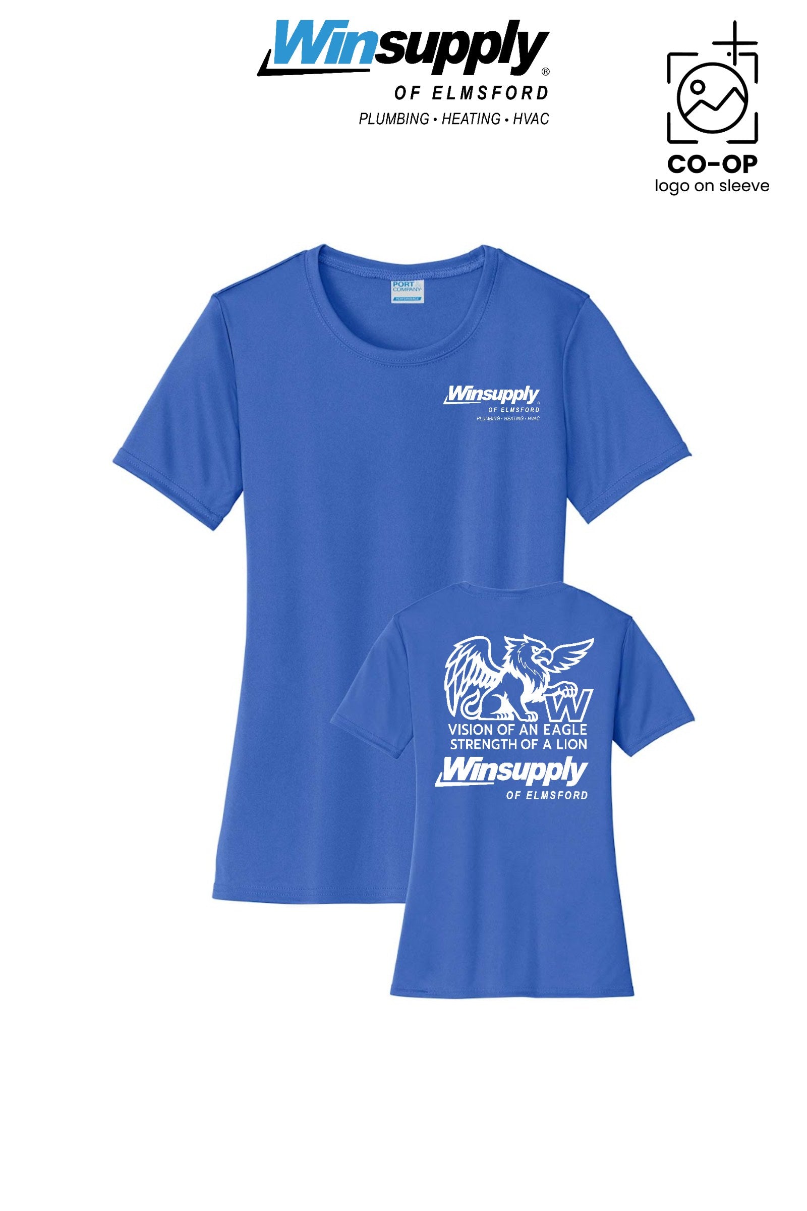 Port & Co™ Womens PerformanceUPF50 Tee - Winsupply of Elmsford