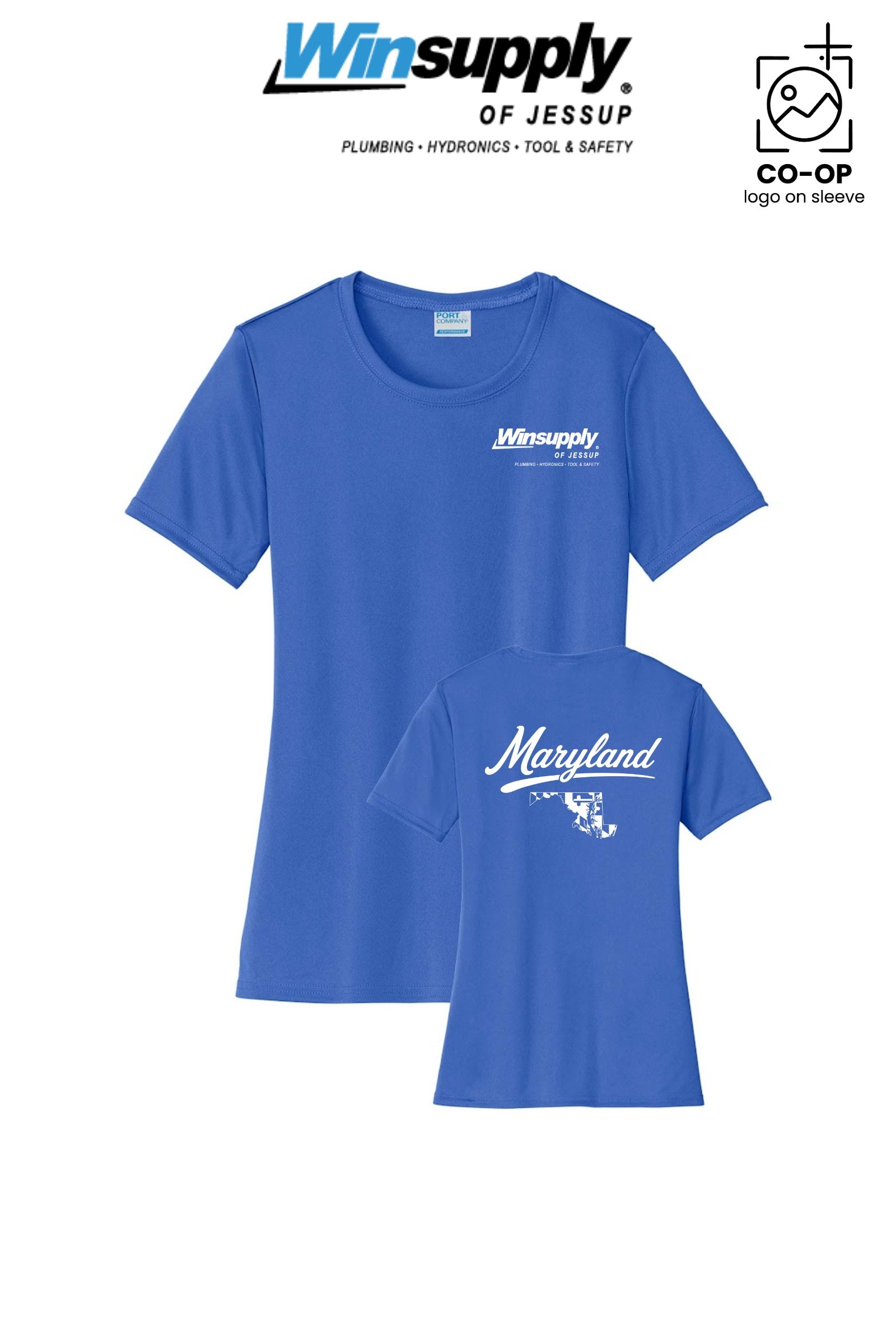 Port & Co™ Womens PerformanceUPF50 Tee - Winsupply of Jessup