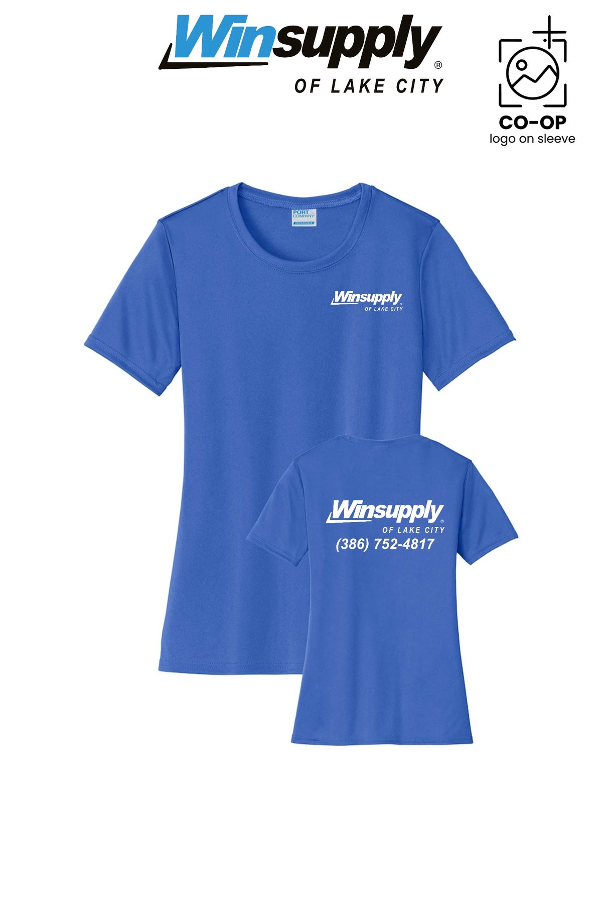 Port & Co™ Womens PerformanceUPF50 Tee - Winsupply of Lake City