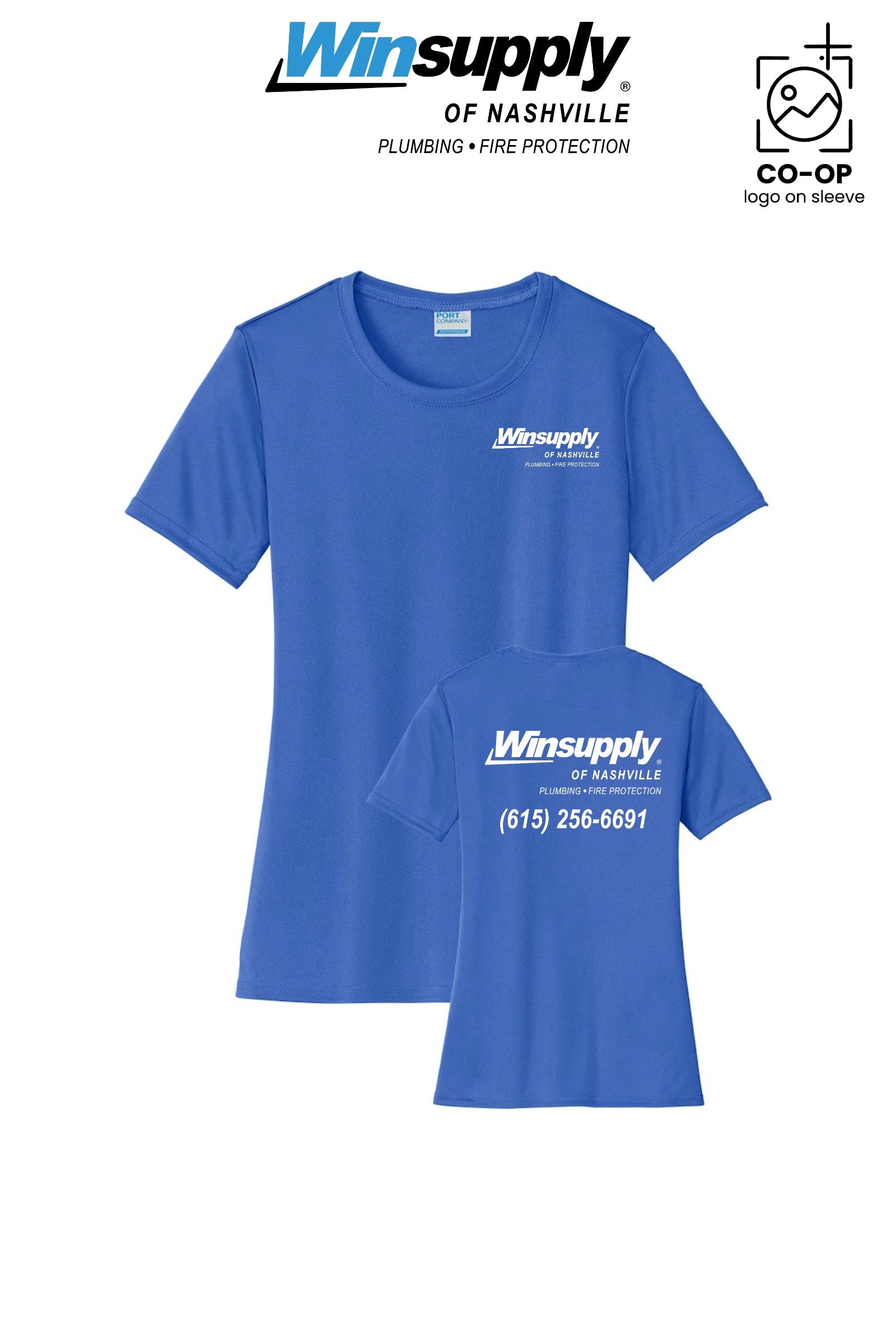 Port & Co™ Womens PerformanceUPF50 Tee - Winsupply of Nashville