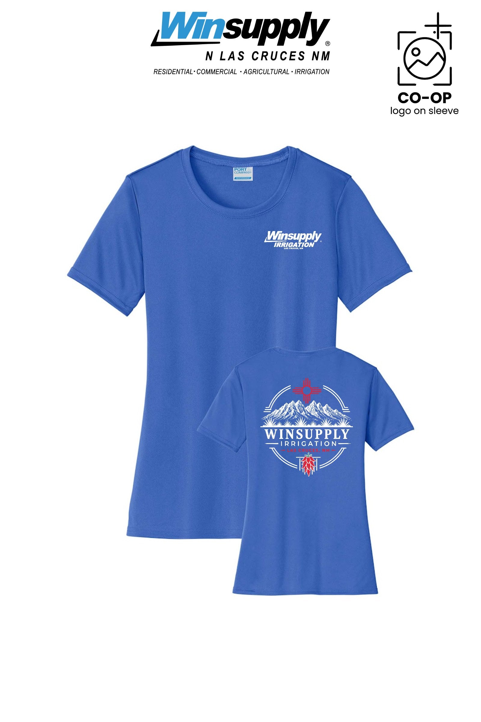 Port & Co™ Womens PerformanceUPF50 Tee - Winsupply N Las Cruces NM