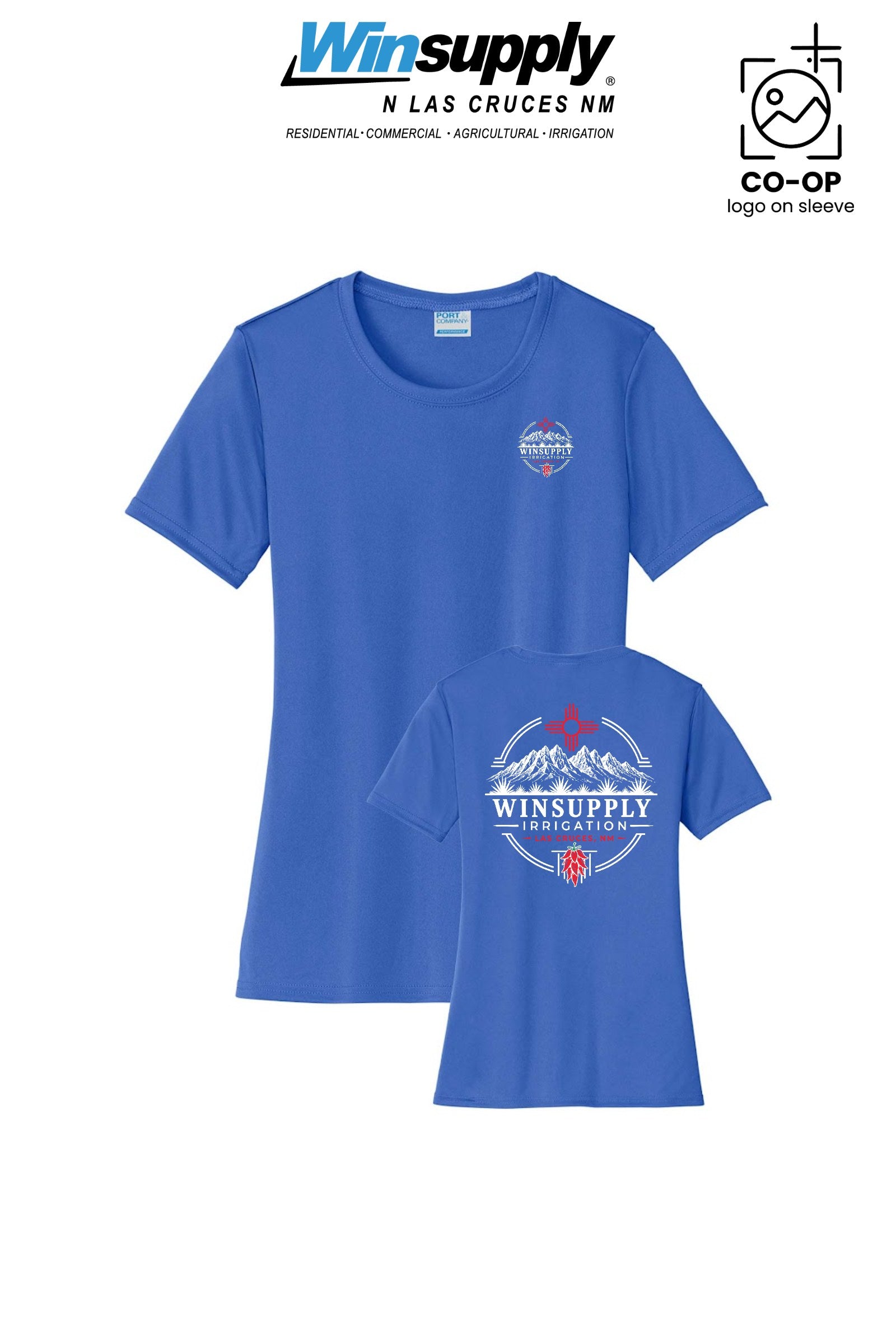 Port & Co™ Womens PerformanceUPF50 Tee - Winsupply N Las Cruces NM