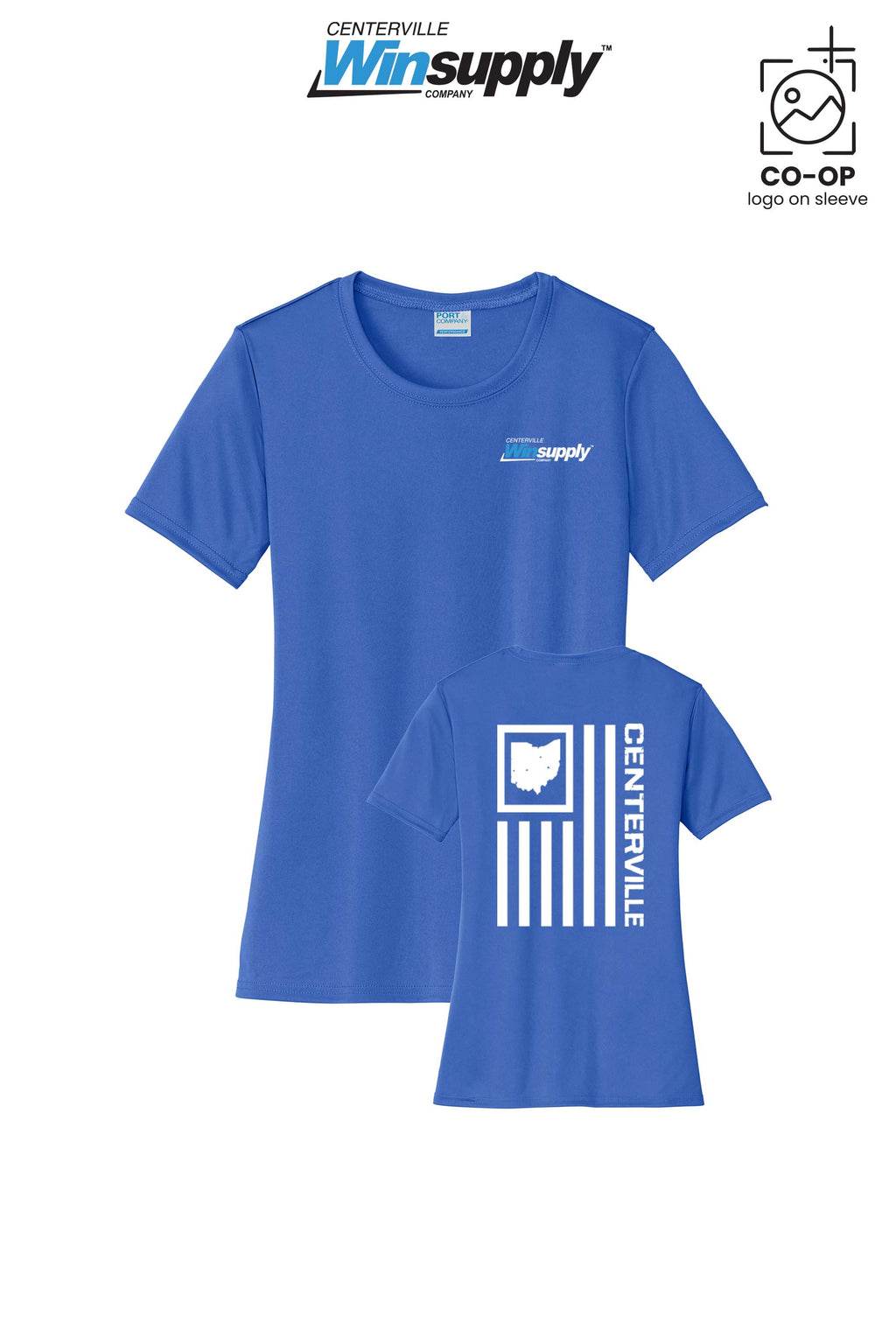 Port & Co™ Womens PerformanceUPF50 Tee - Winsupply Centerville OH