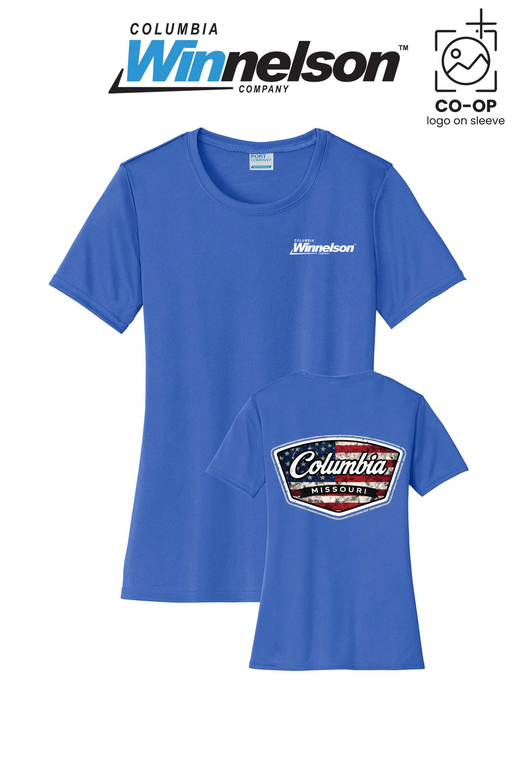 Port & Co™ Womens PerformanceUPF50 Tee - Columbia MO Winnelson