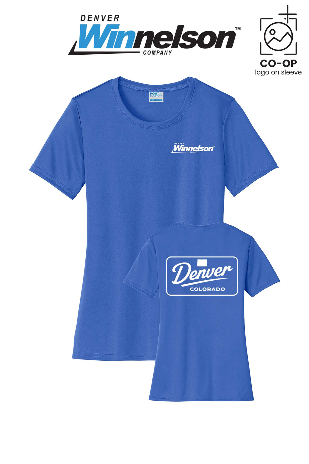 Port & Co™ Womens PerformanceUPF50 Tee - Denver Winnelson