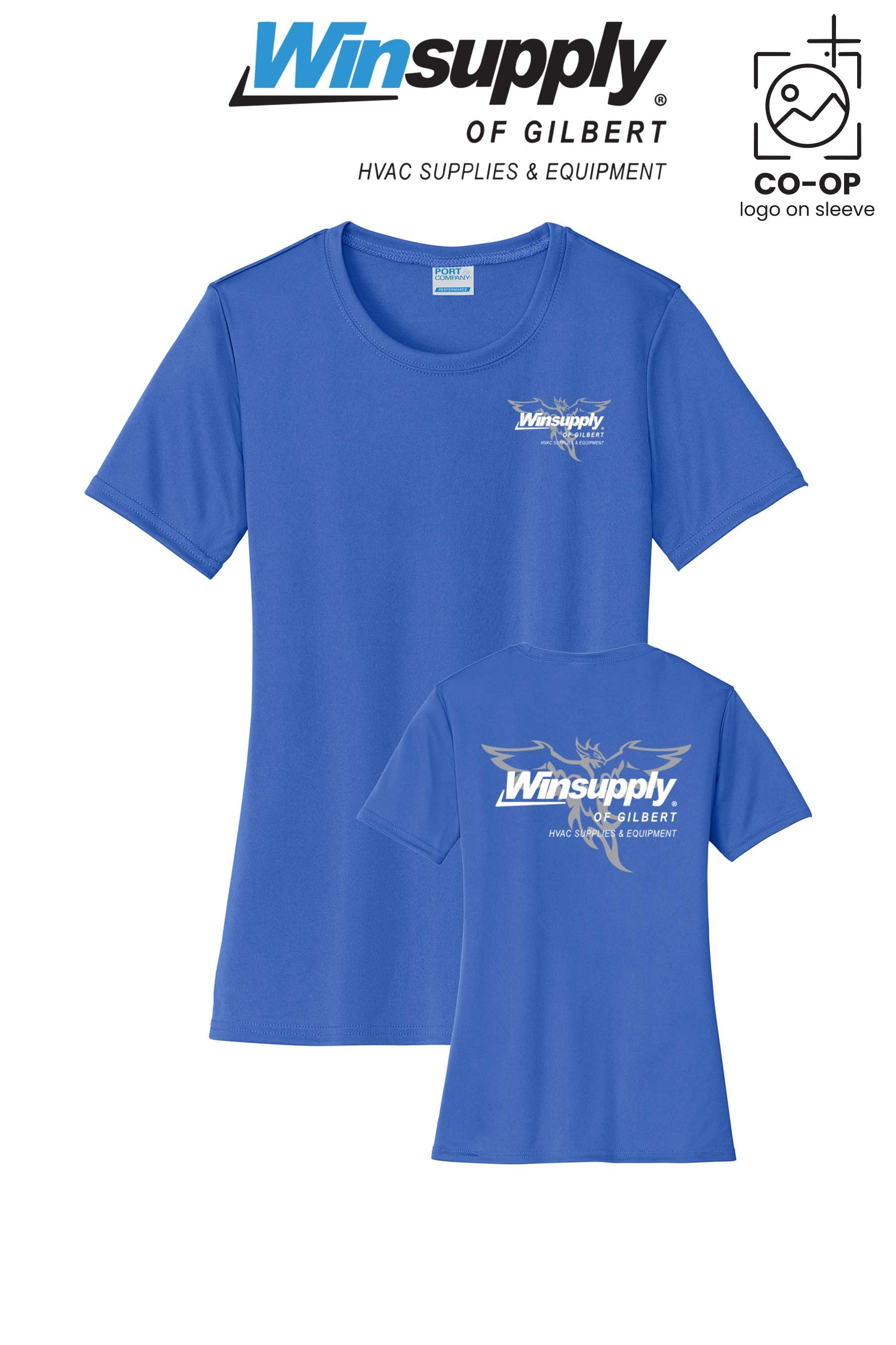 Port & Co™ Womens PerformanceUPF50 Tee - Winsupply of Gilbert
