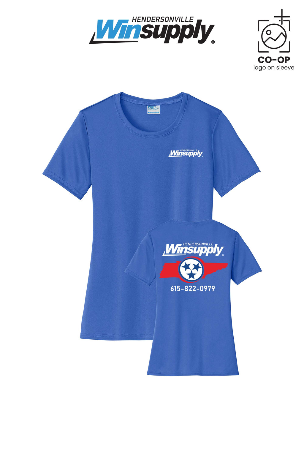 Port & Co™ Womens PerformanceUPF50 Tee - Winsupply of Hendersonville