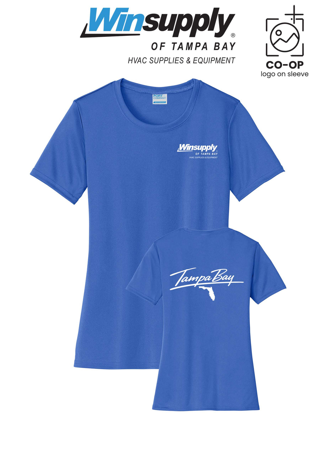 Port & Co™ Womens PerformanceUPF50 Tee - Winsupply of Tampa Bay