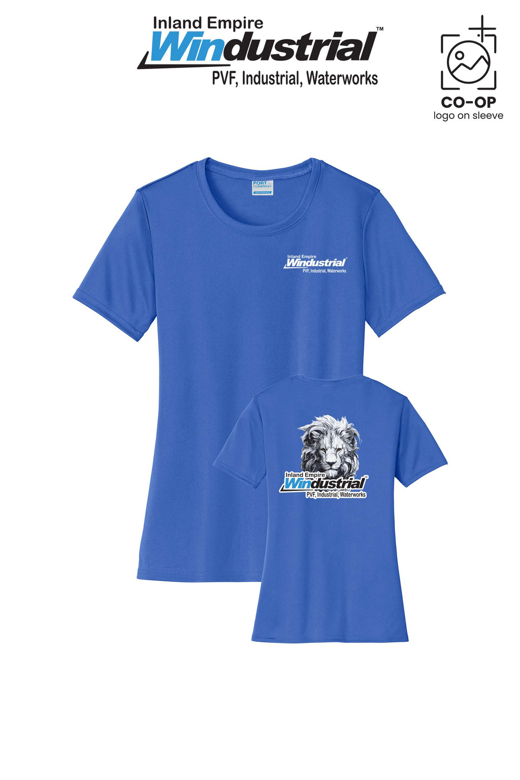Port & Co™ Womens PerformanceUPF50 Tee - Inland Empire Windustrial