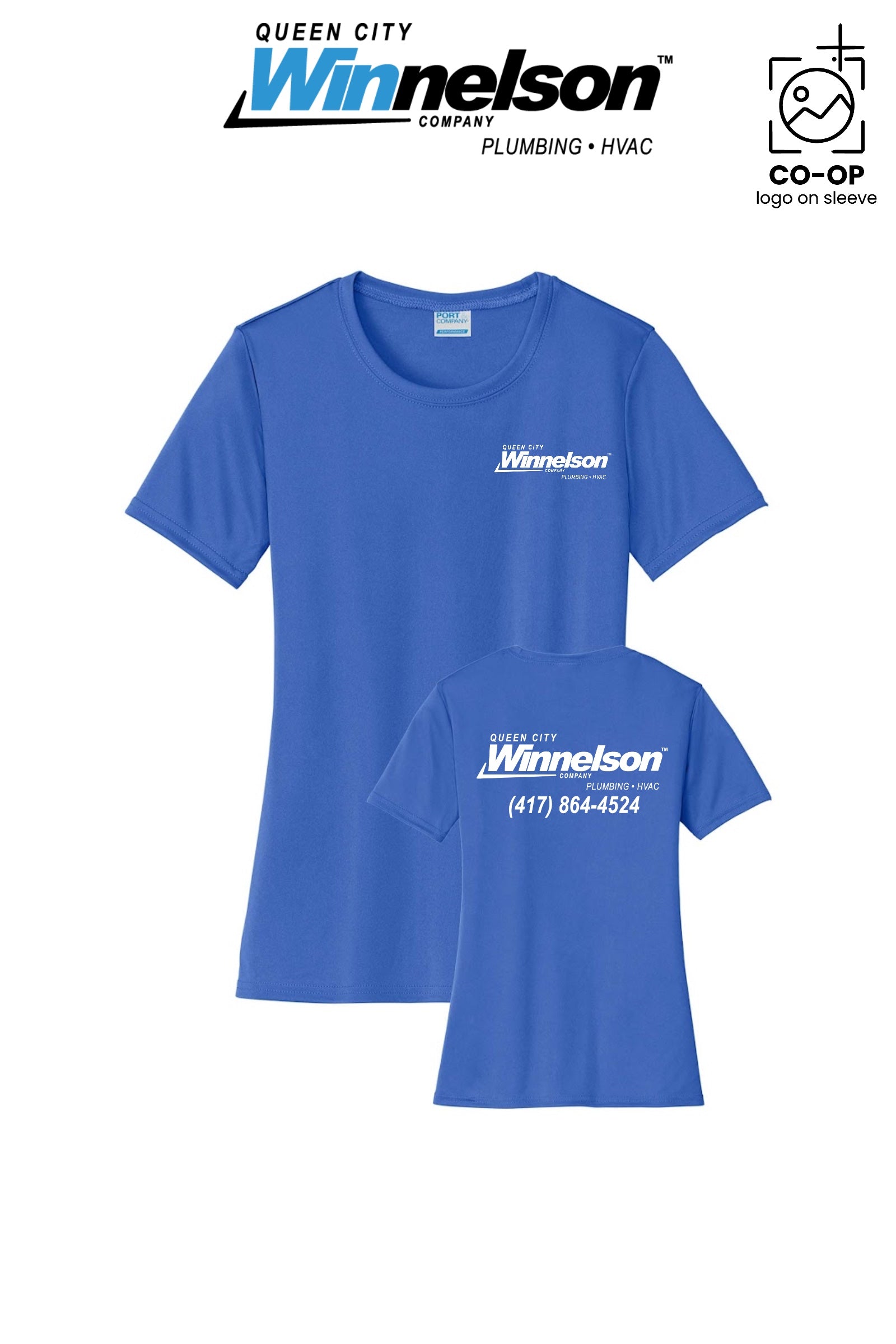 Port & Co™ Womens PerformanceUPF50 Tee - Queen City Winnelson