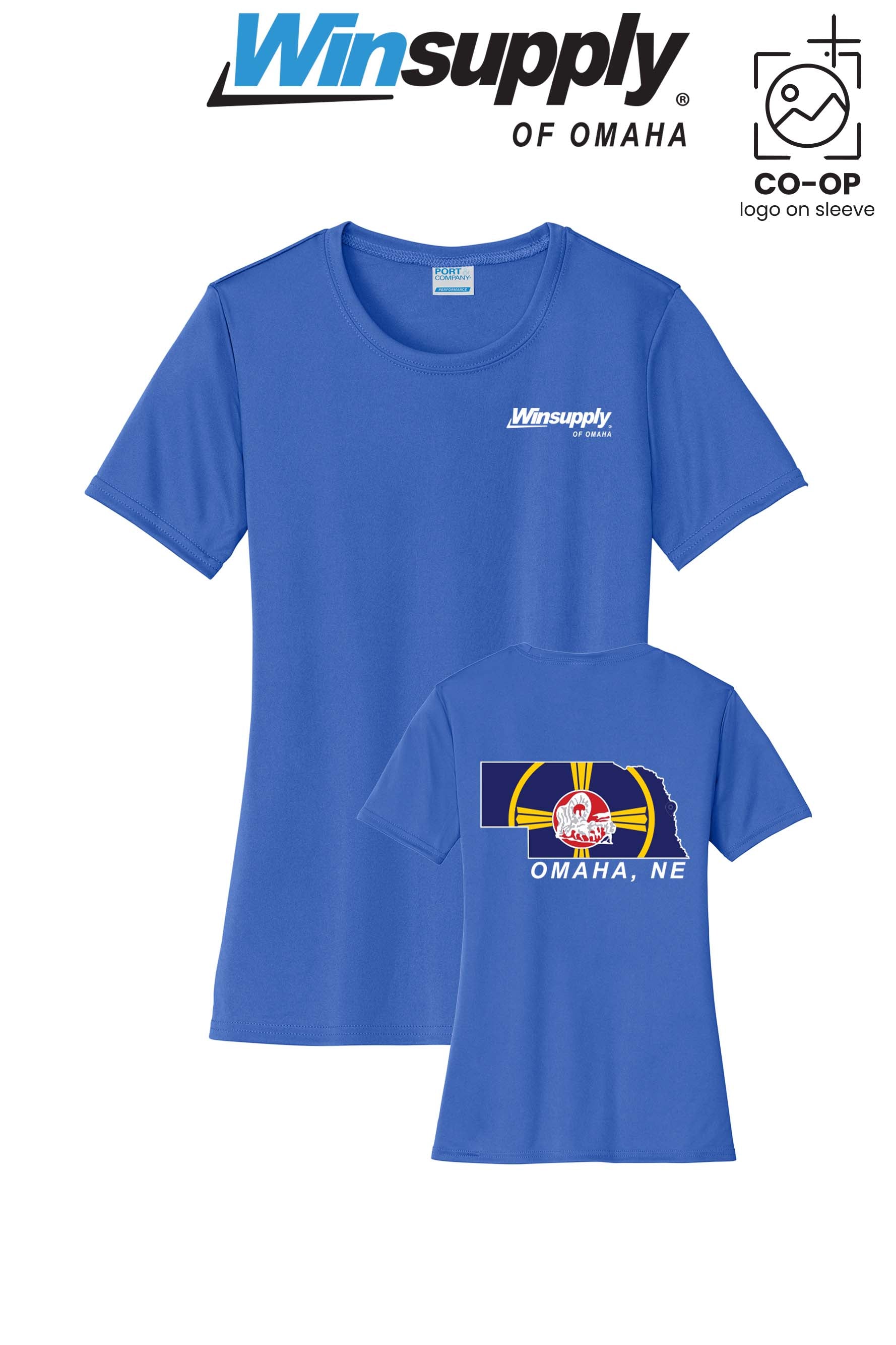Port & Co™ Womens PerformanceUPF50 Tee - Winsupply of Omaha