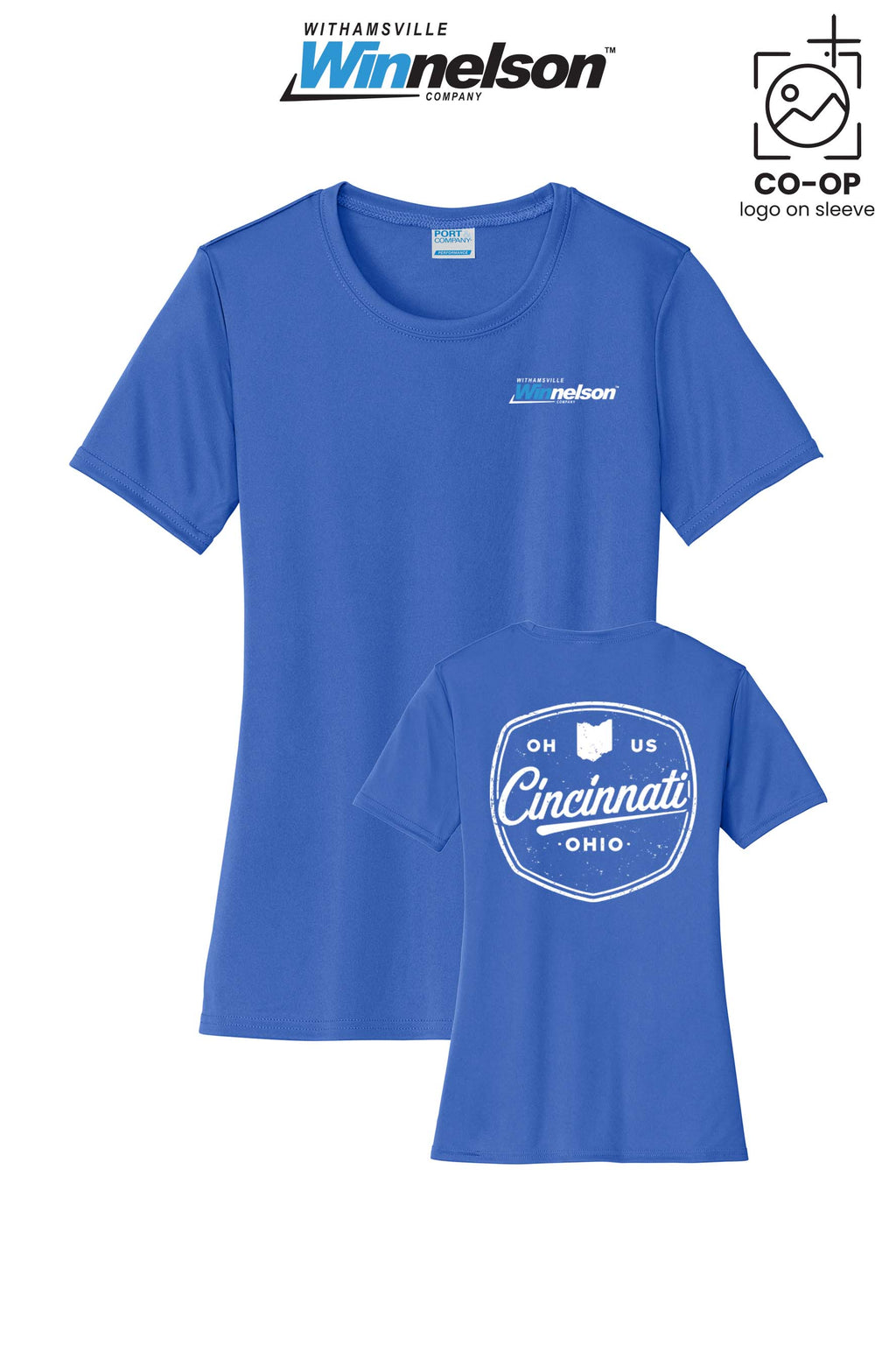 Port & Co™ Womens PerformanceUPF50 Tee - Withamsville Winnelson