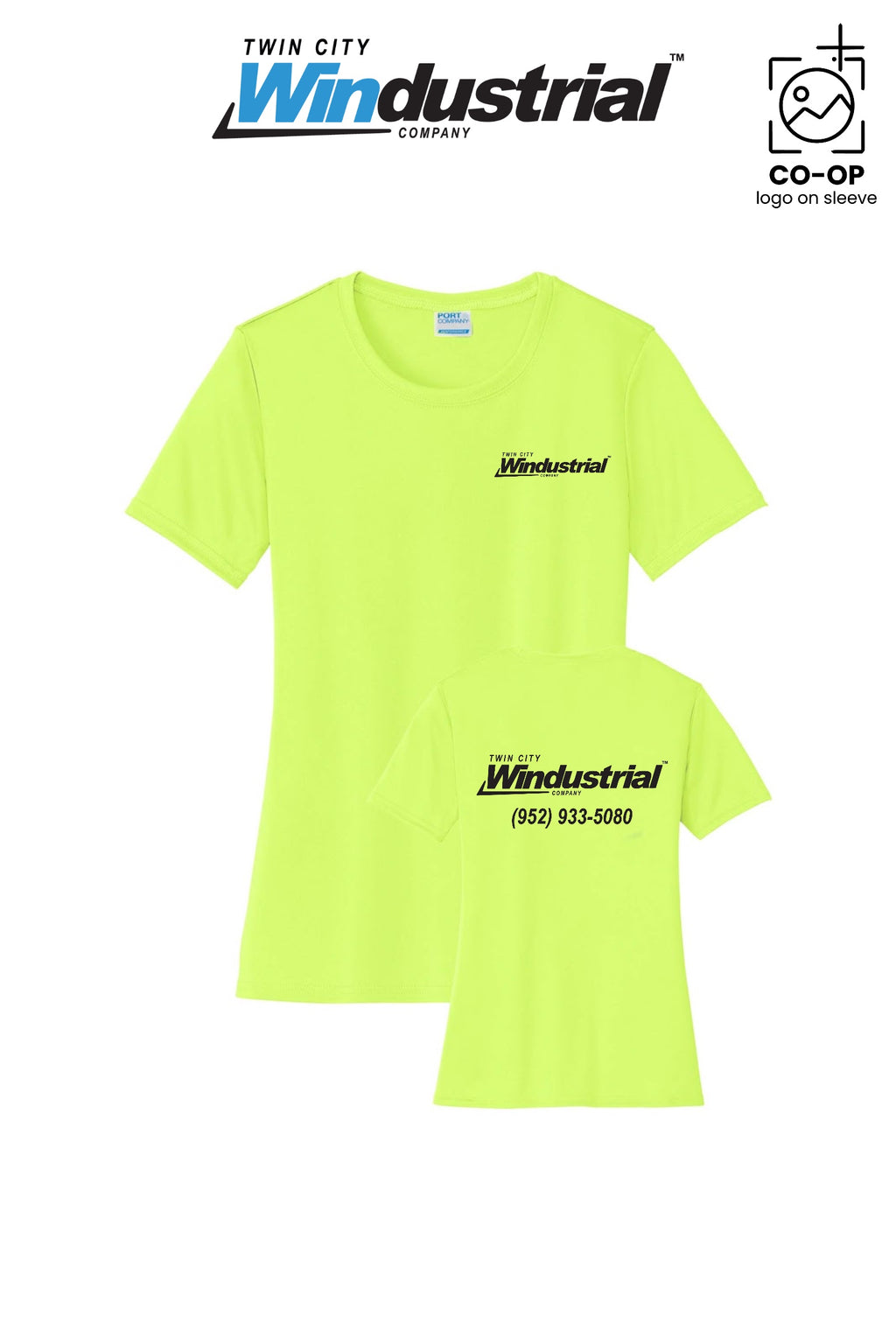 Port & Co™ Womens PerformanceUPF50 Tee - Twin City Windustrial