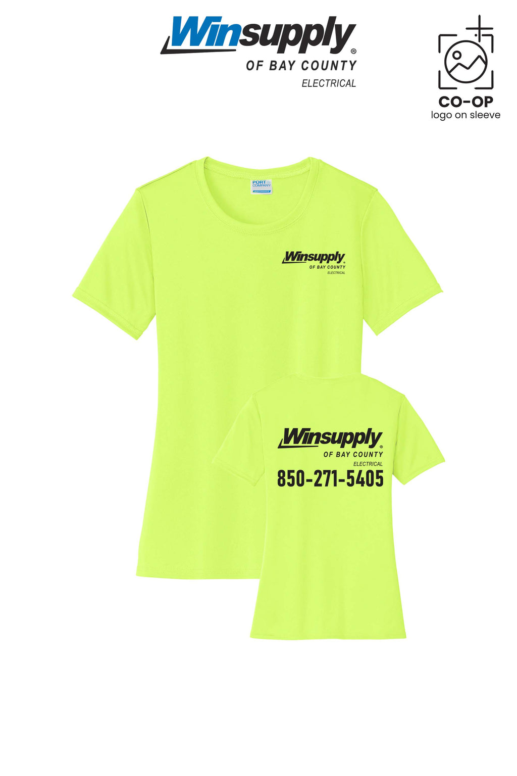 Port & Co™ Womens PerformanceUPF50 Tee - Winsupply Bay County FL
