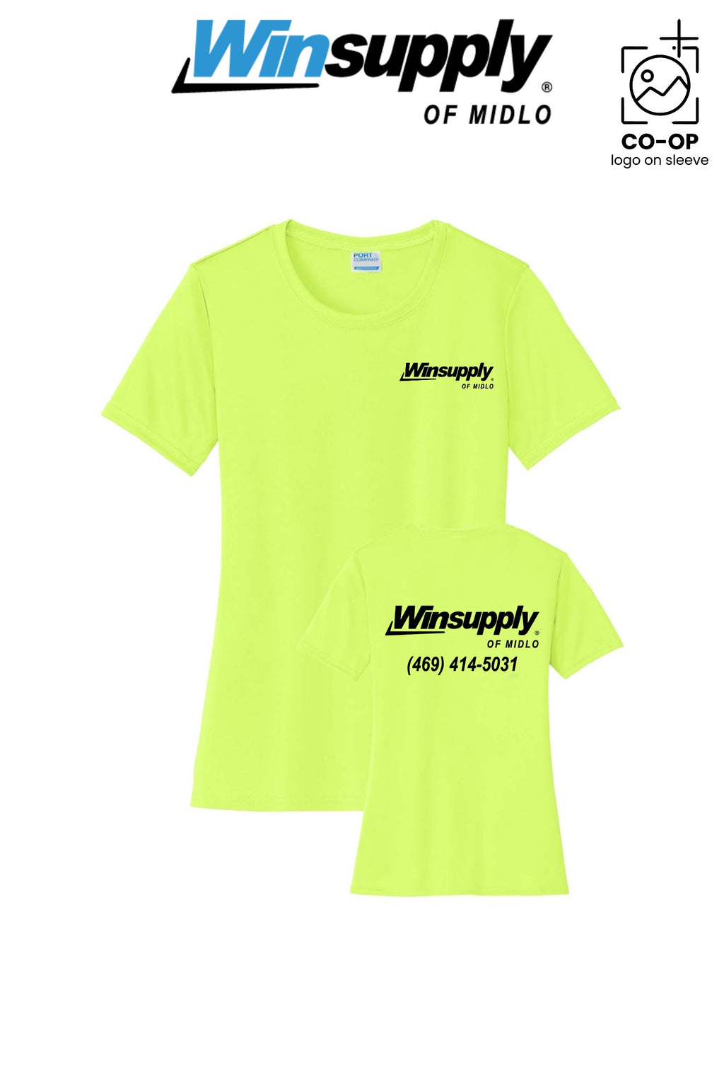 Port & Co™ Womens PerformanceUPF50 Tee - Winsupply Midlothian TX