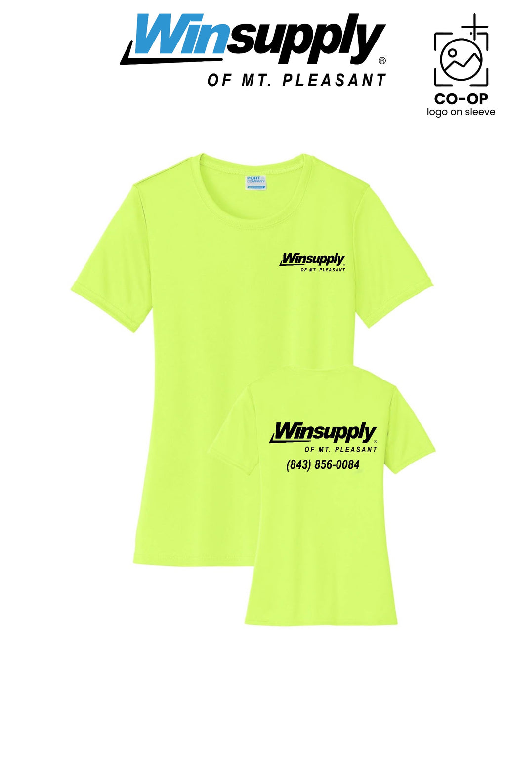 Port & Co™ Womens PerformanceUPF50 Tee - Winsupply of Mt. Pleasant