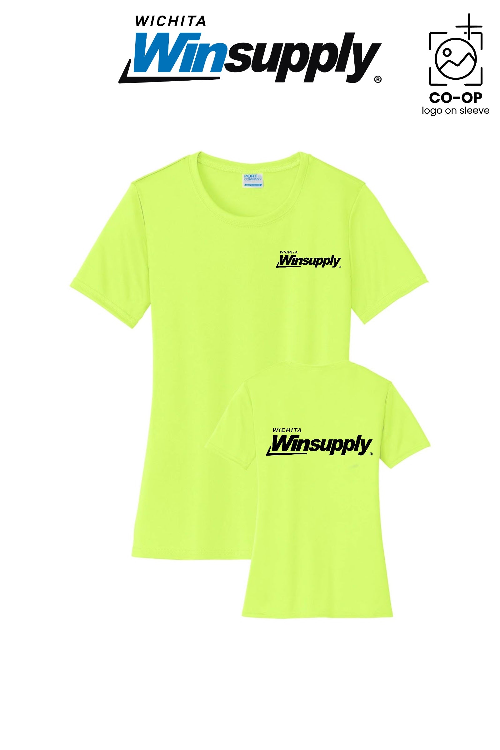 Port & Co™ Womens PerformanceUPF50 Tee - Wichita Winsupply