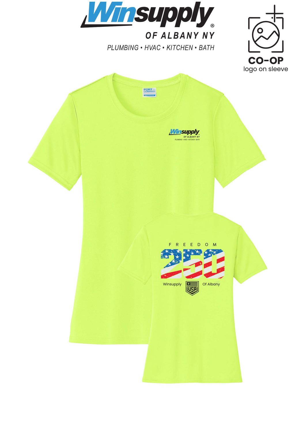 Port & Co™ Womens PerformanceUPF50 Tee - Winsupply of Albany NY