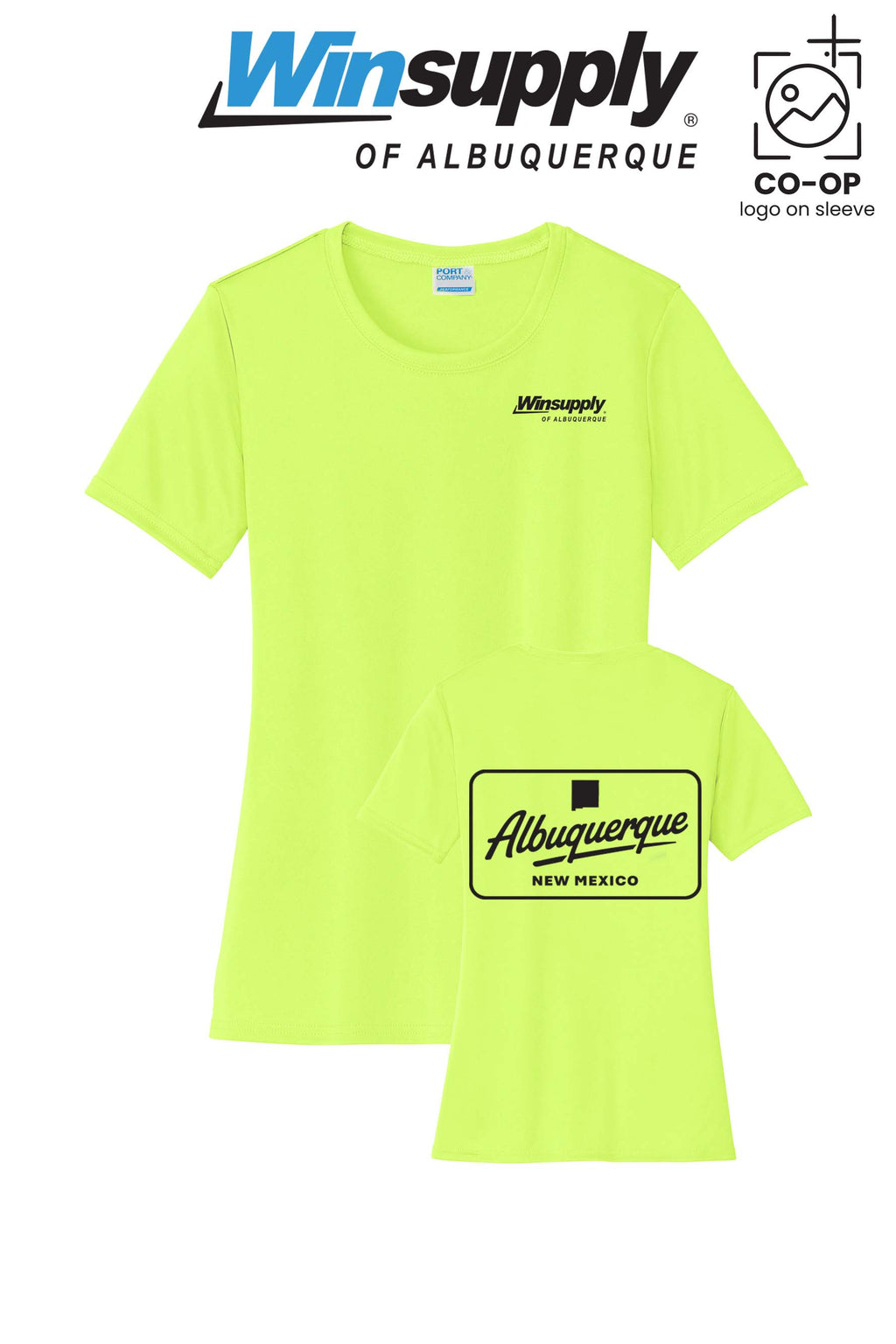 Port & Co™ Womens PerformanceUPF50 Tee - Winsupply of Albuquerque