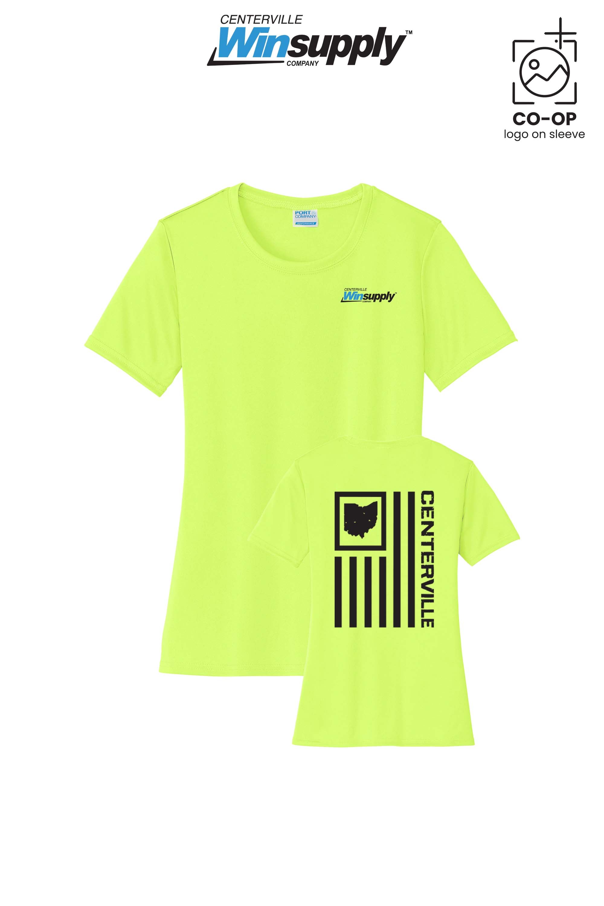 Port & Co™ Womens PerformanceUPF50 Tee - Winsupply Centerville OH