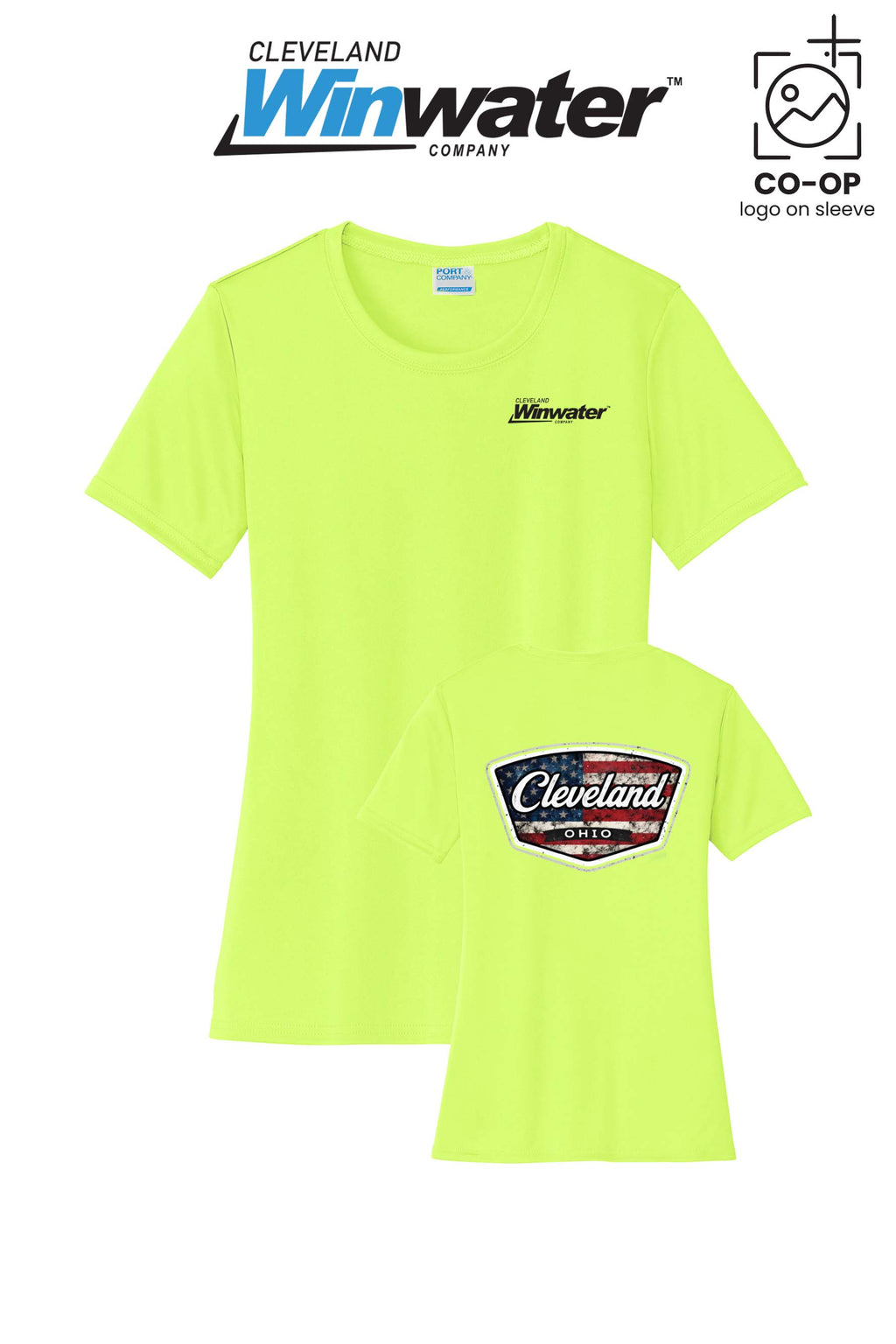 Port & Co™ Womens PerformanceUPF50 Tee - Winwater of Cleveland