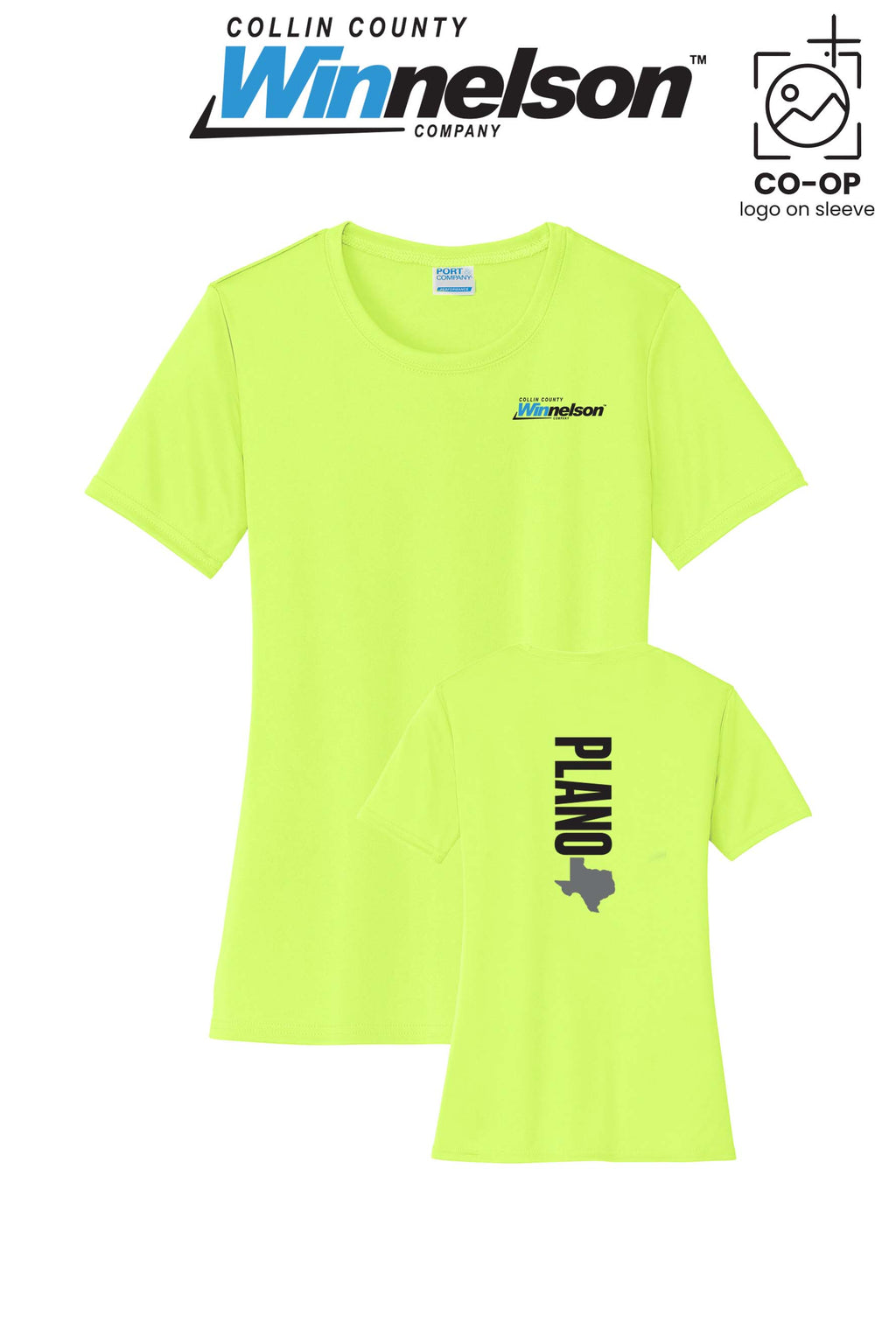 Port & Co™ Womens PerformanceUPF50 Tee - Collin County Winnelson
