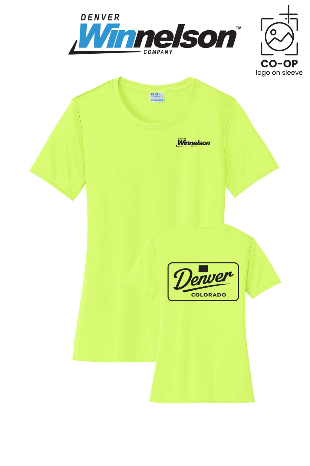 Port & Co™ Womens PerformanceUPF50 Tee - Denver Winnelson