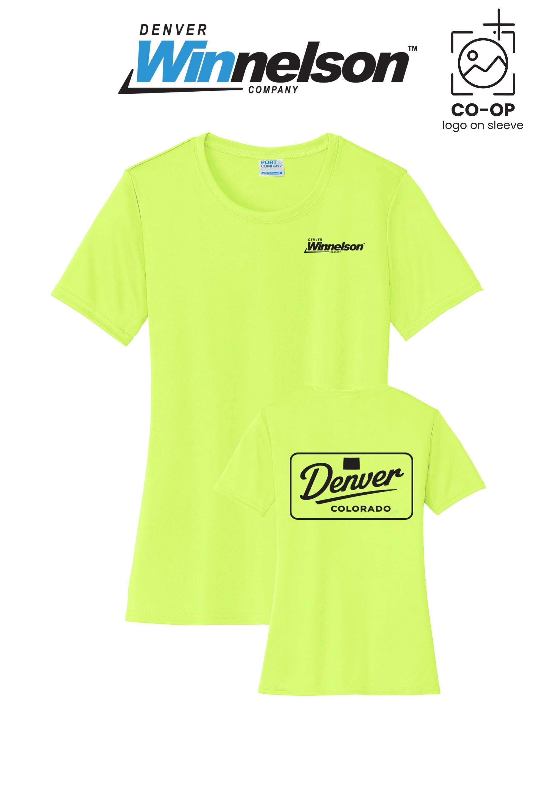 Port & Co™ Womens PerformanceUPF50 Tee - Denver Winnelson