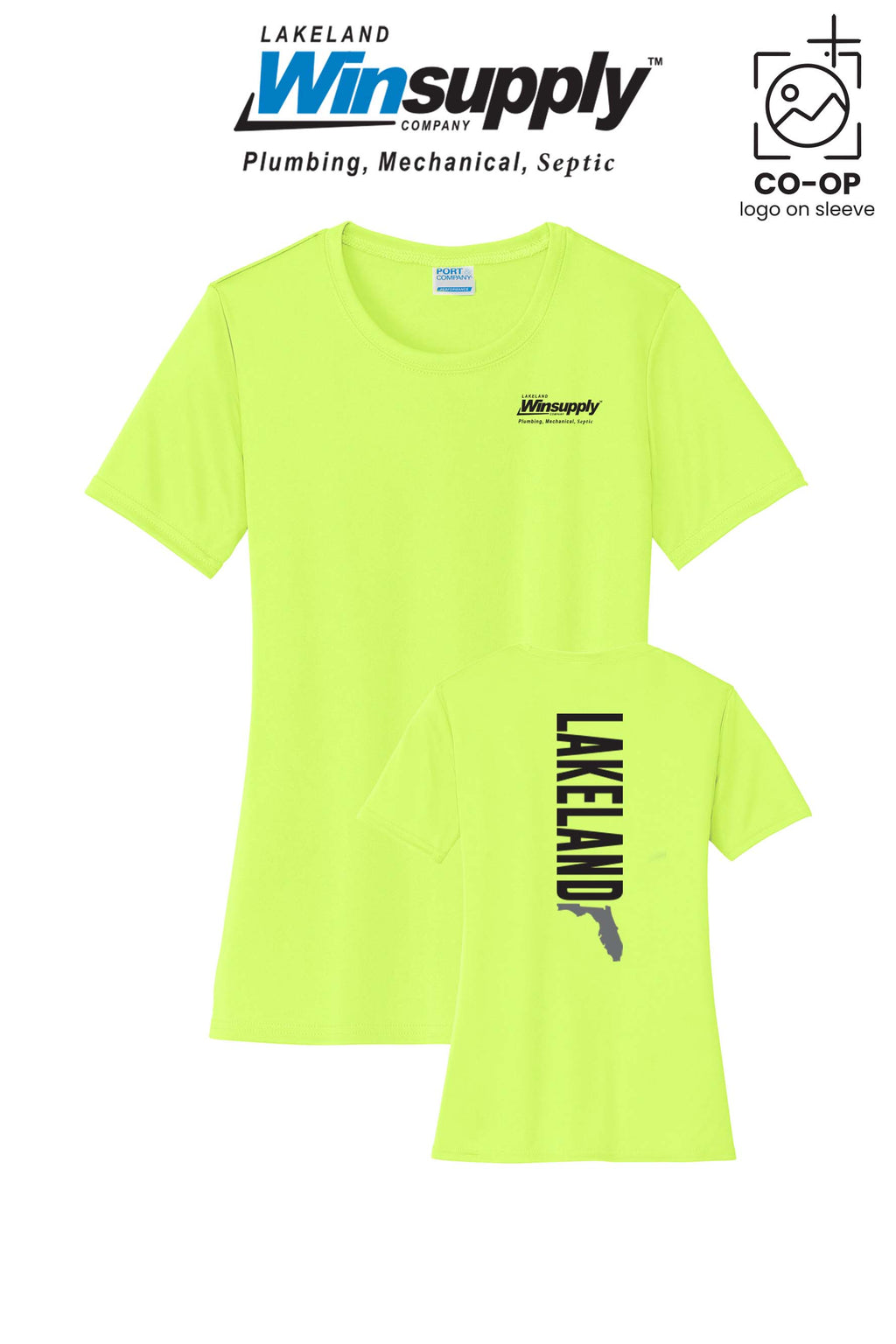 Port & Co™ Womens PerformanceUPF50 Tee - Lakeland Winsupply