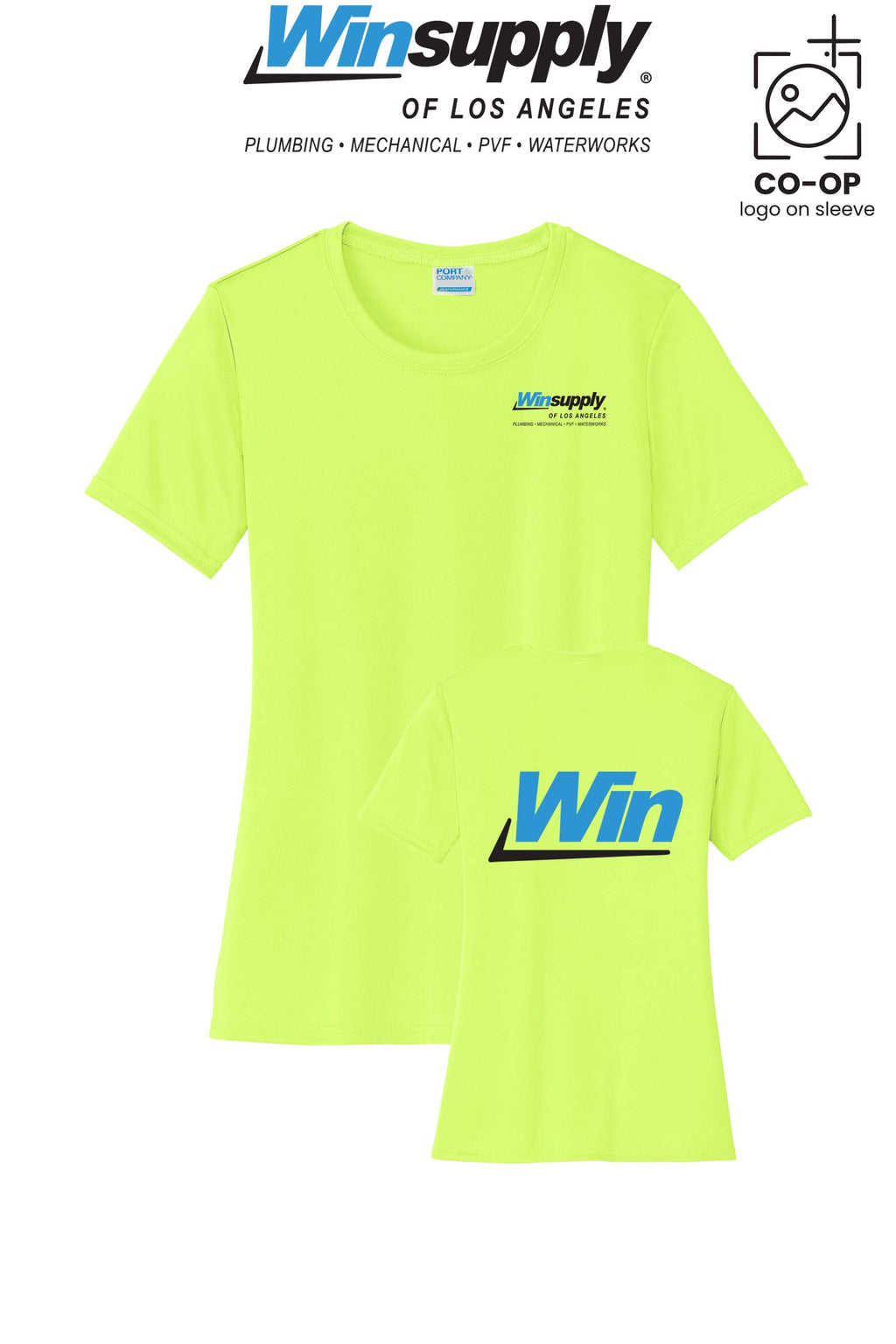 Port & Co™ Womens PerformanceUPF50 Tee - Winsupply of Los Angeles