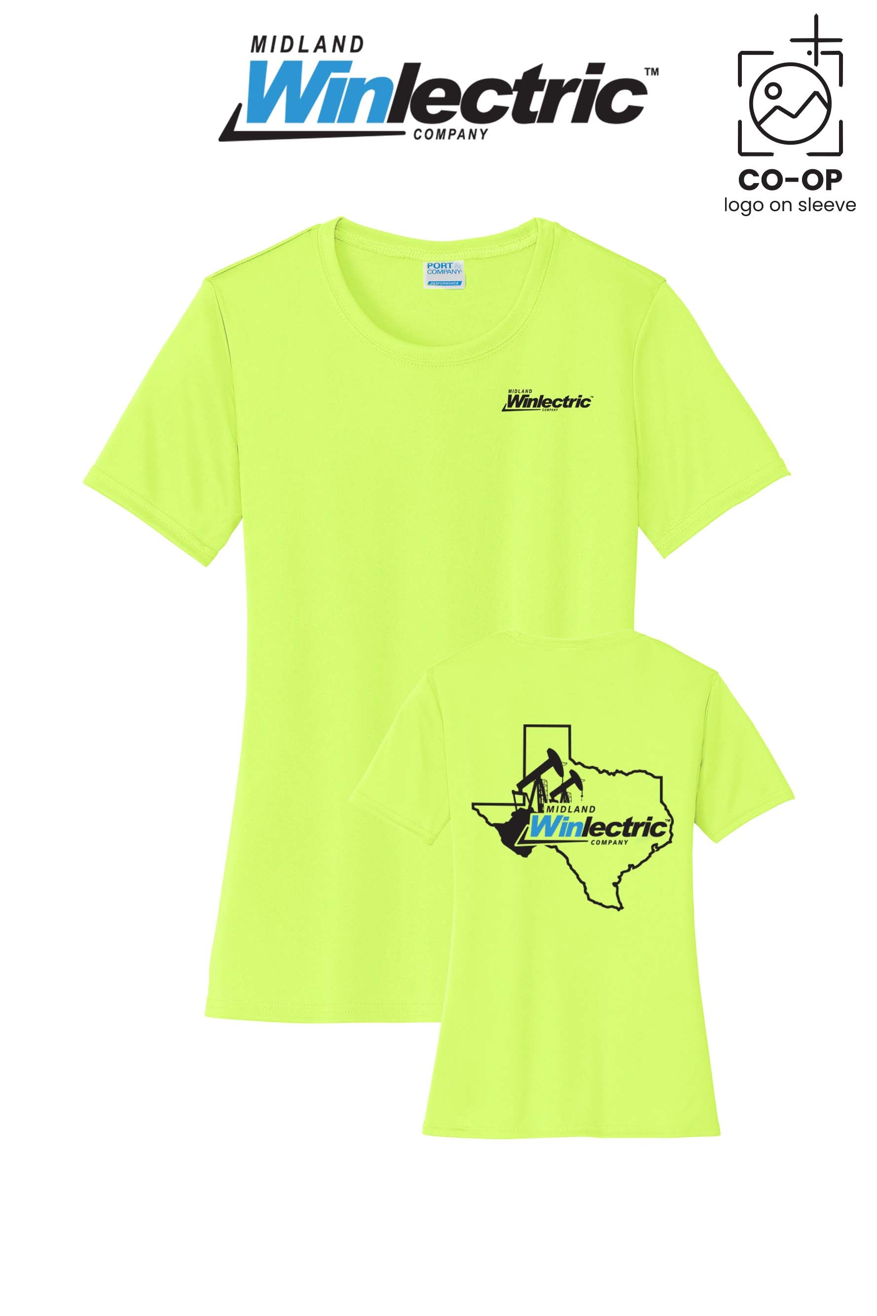 Port & Co™ Womens PerformanceUPF50 Tee - Winlectric of Midland