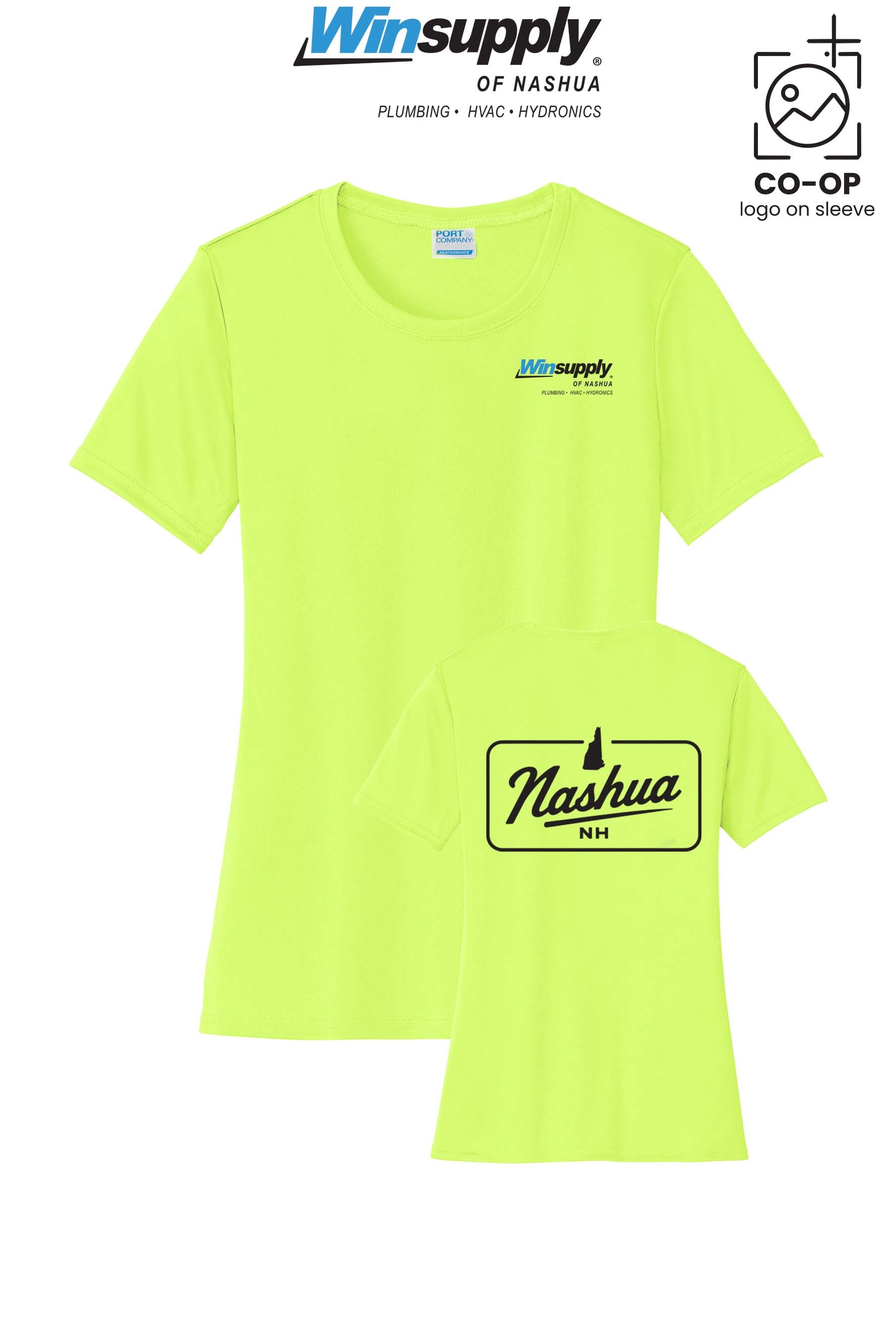 Port & Co™ Womens PerformanceUPF50 Tee - Winsupply of Nashua