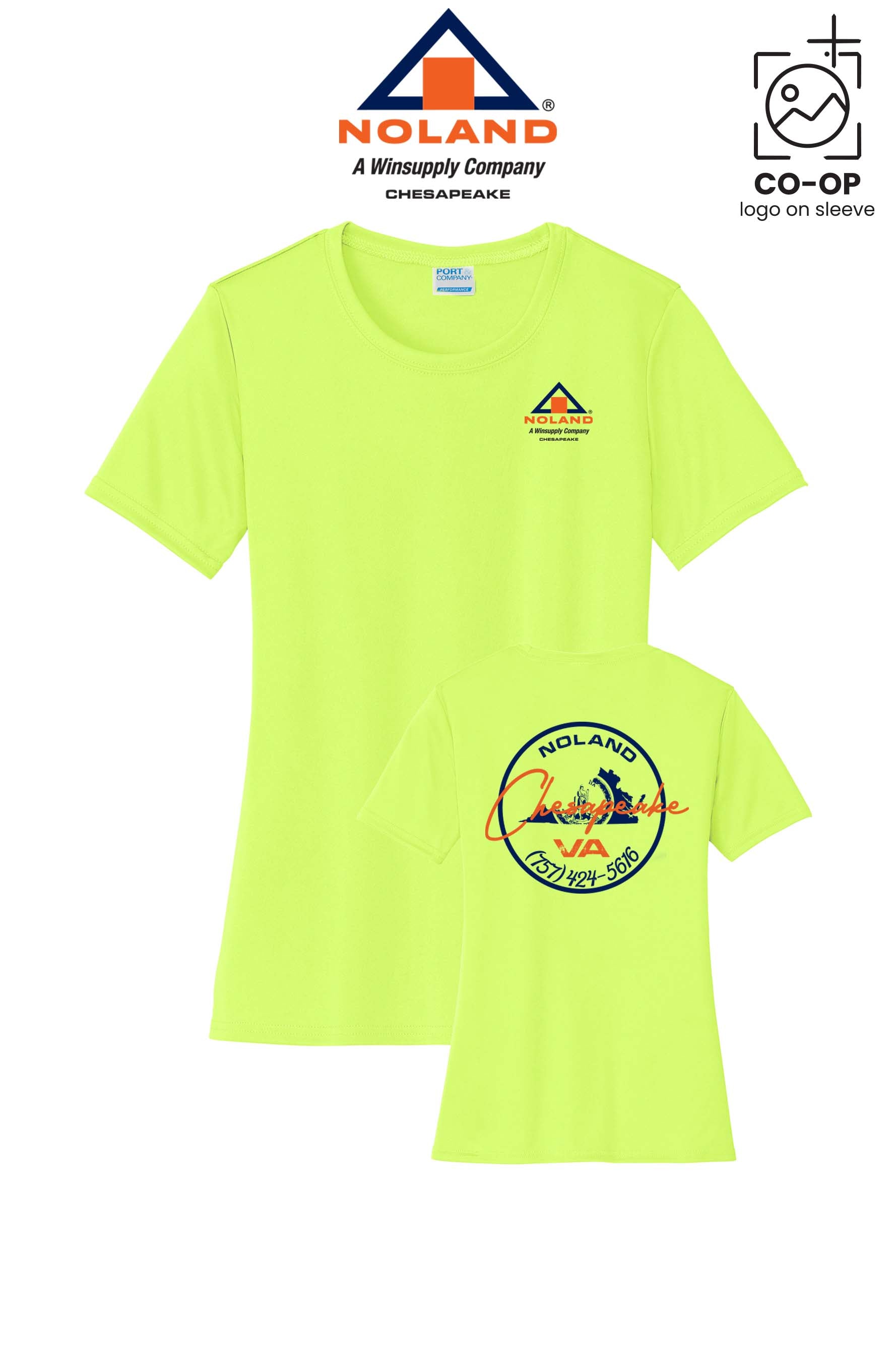 Port & Co™ Womens PerformanceUPF50 Tee - Noland Company Chesapeake