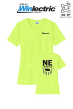 Port & Co™ Womens PerformanceUPF50 Tee - Omaha Winlectric