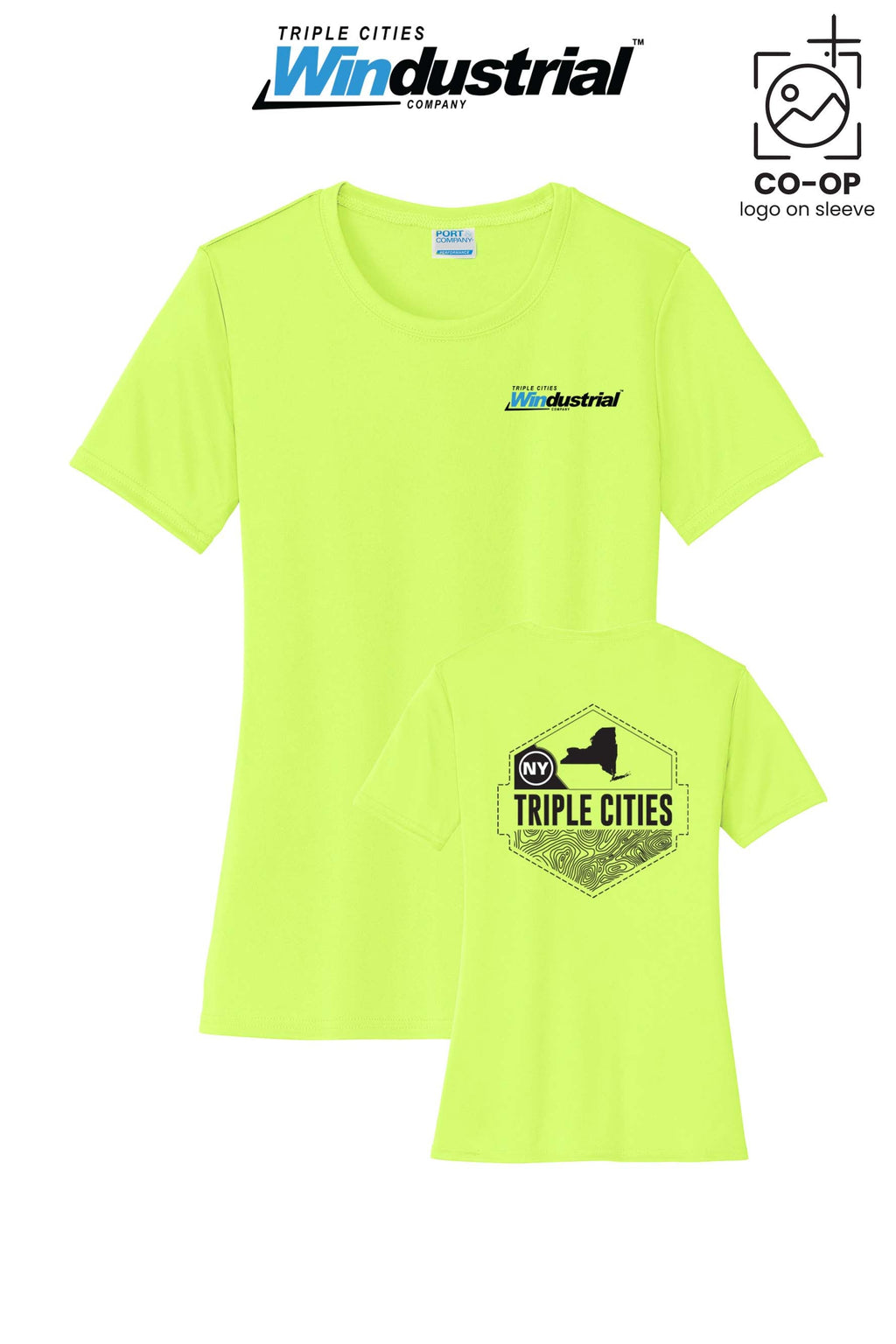 Port & Co™ Womens PerformanceUPF50 Tee - Windustrial Triple Cities