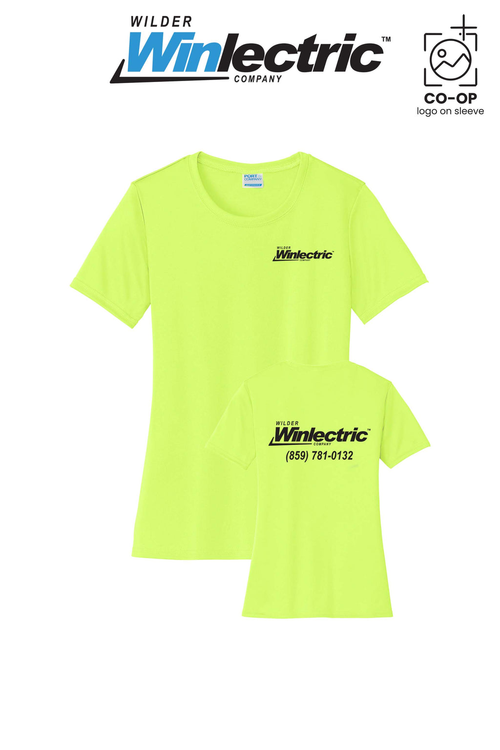 Port & Co™ Womens PerformanceUPF50 Tee - Wilder Winlectric