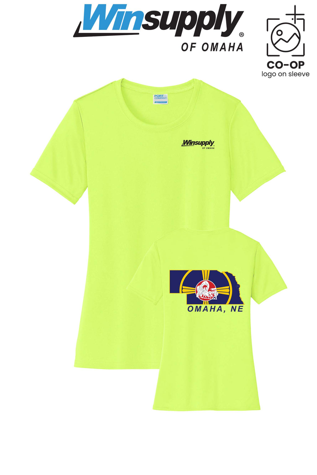 Port & Co™ Womens PerformanceUPF50 Tee - Winsupply of Omaha