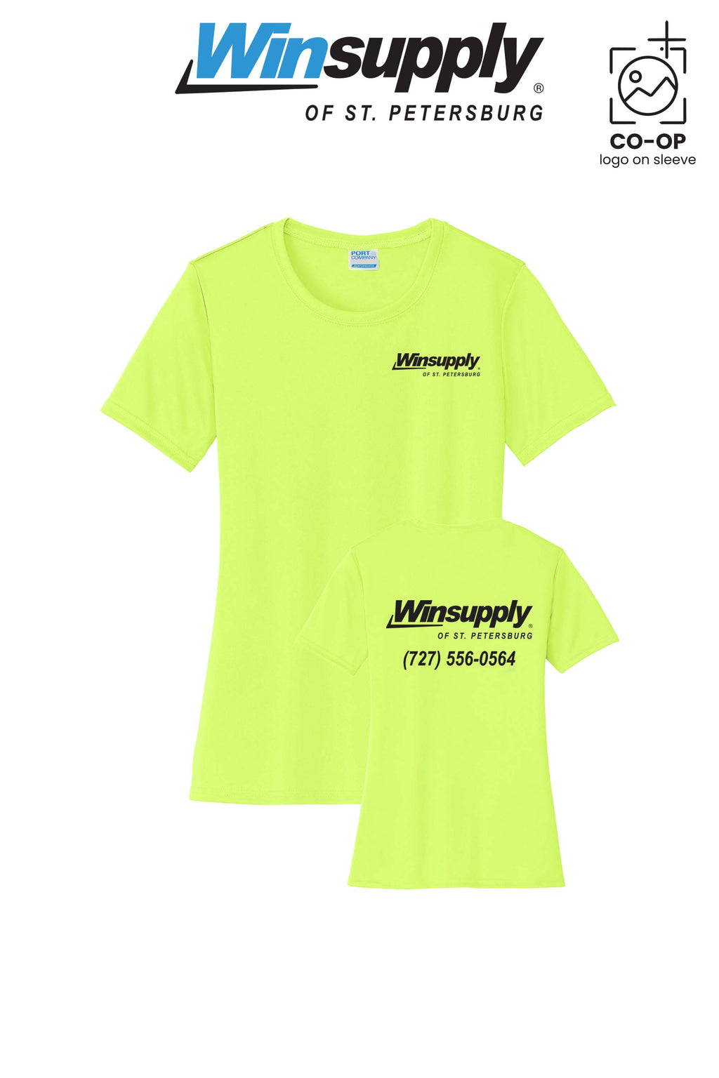 Port & Co™ Womens PerformanceUPF50 Tee - Winsupply of St. Petersburg