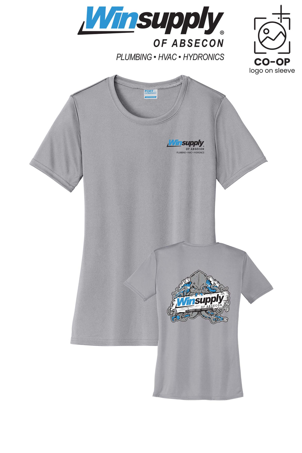 Port & Co™ Womens PerformanceUPF50 Tee - Winsupply of Absecon
