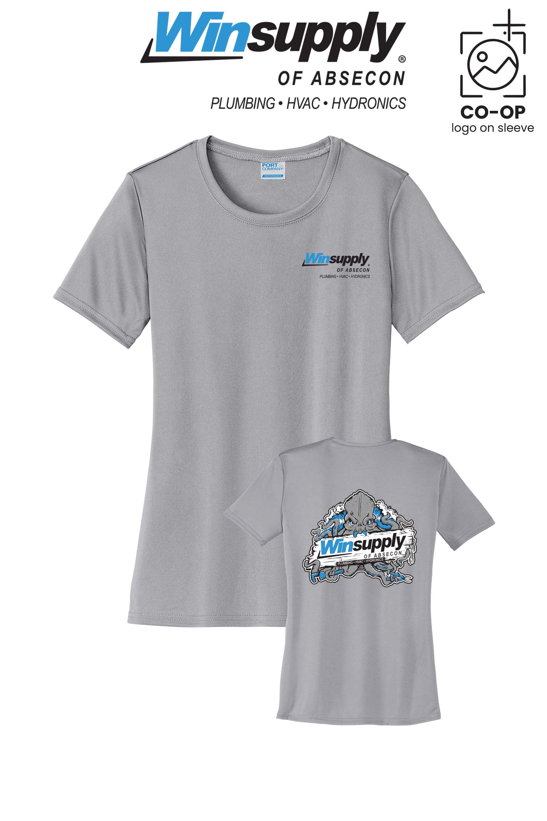 Port & Co™ Womens PerformanceUPF50 Tee - Winsupply of Absecon