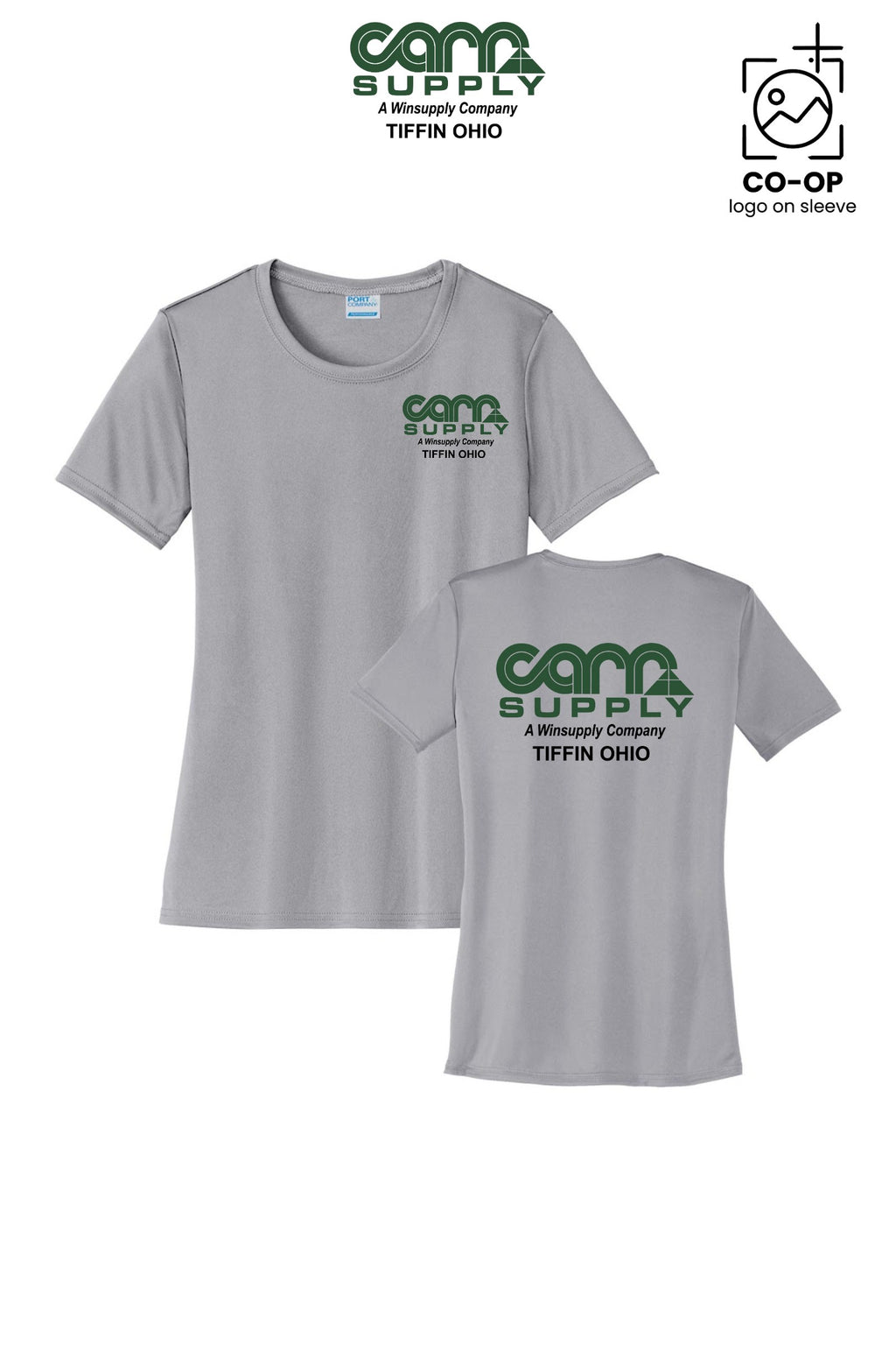 Port & Co™ Womens PerformanceUPF50 Tee - Carr Supply - Tiffin
