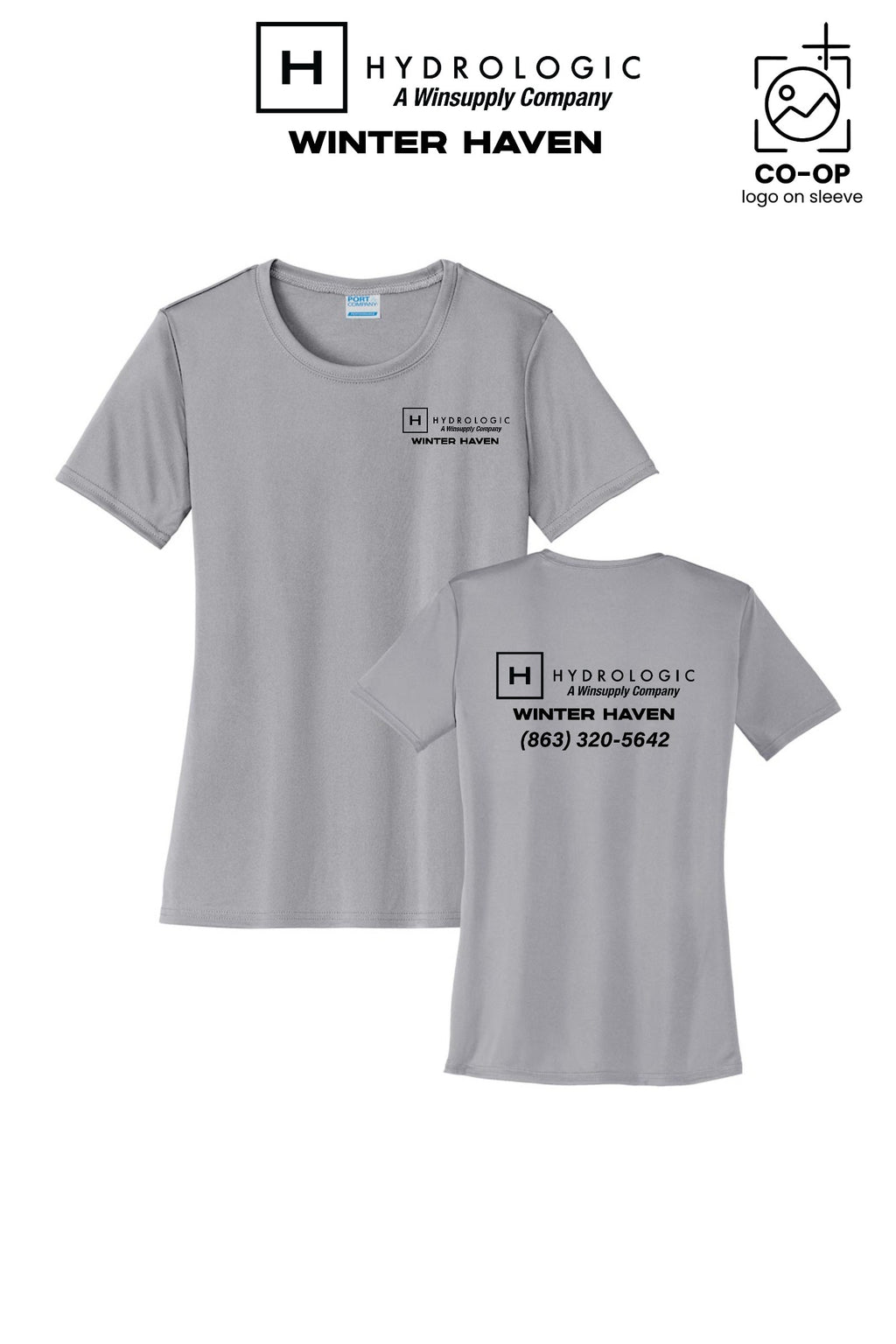 Port & Co™ Womens PerformanceUPF50 Tee - Winsupply of Winter Haven