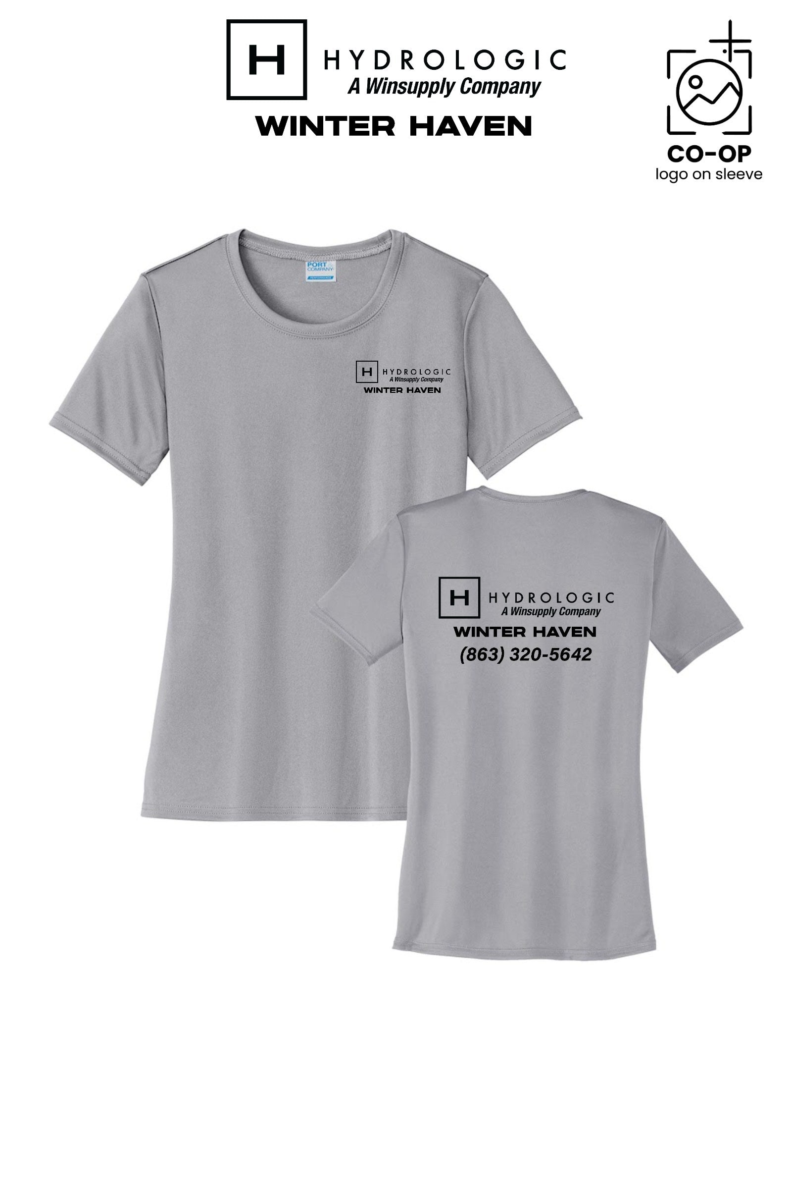 Port & Co™ Womens PerformanceUPF50 Tee - Winsupply of Winter Haven