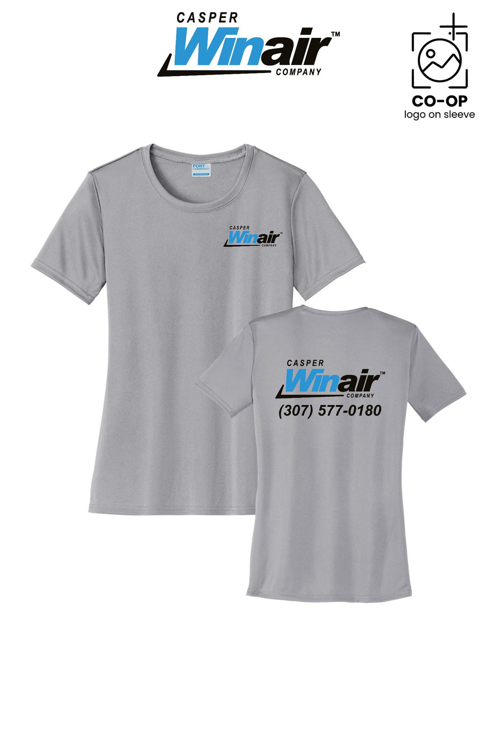 Port & Co™ Womens PerformanceUPF50 Tee - Casper Winair