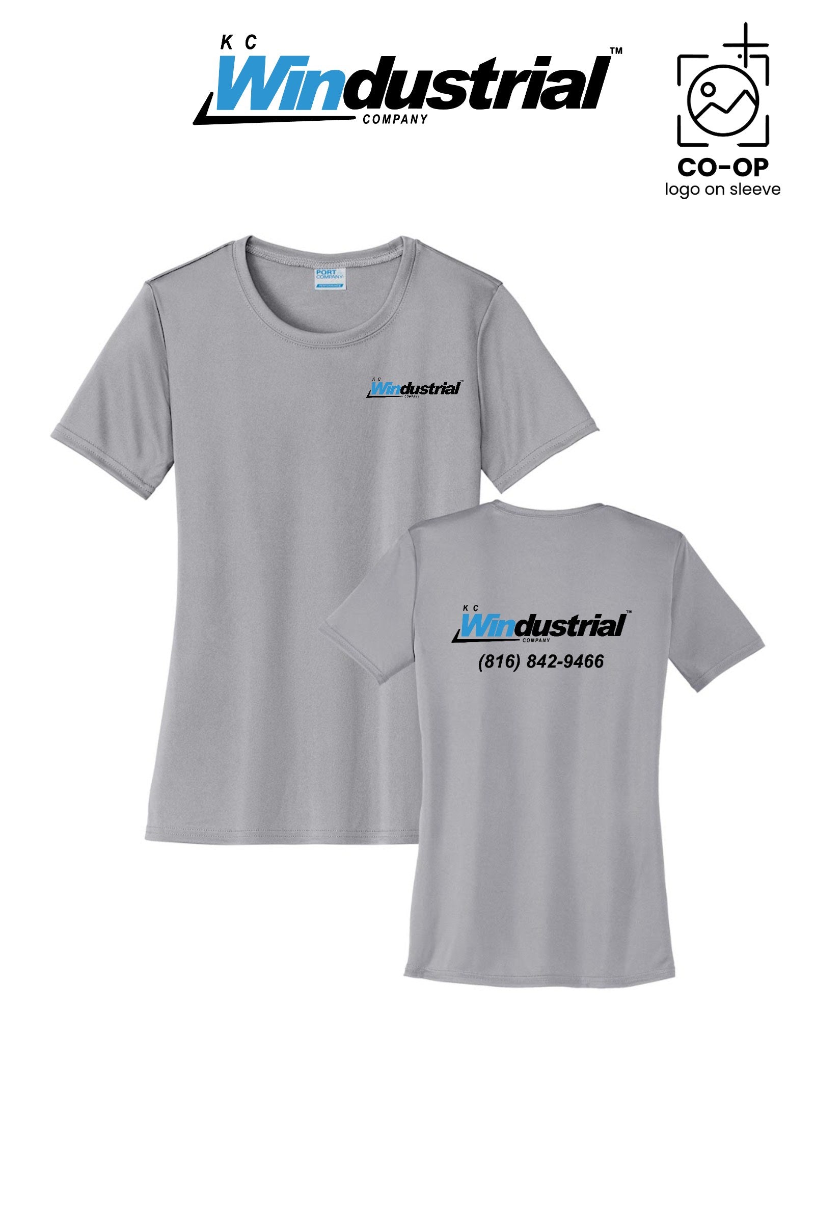 Port & Co™ Womens PerformanceUPF50 Tee - KC Windustrial
