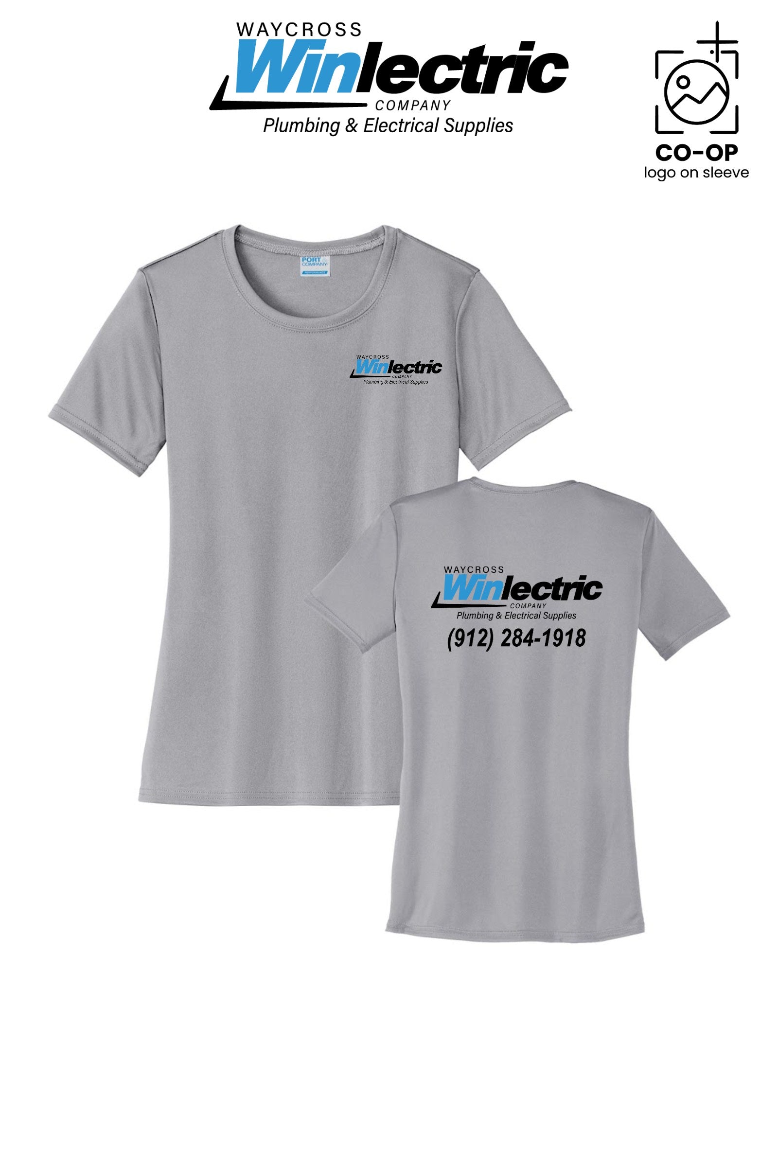 Port & Co™ Womens PerformanceUPF50 Tee - Waycross Winlectric