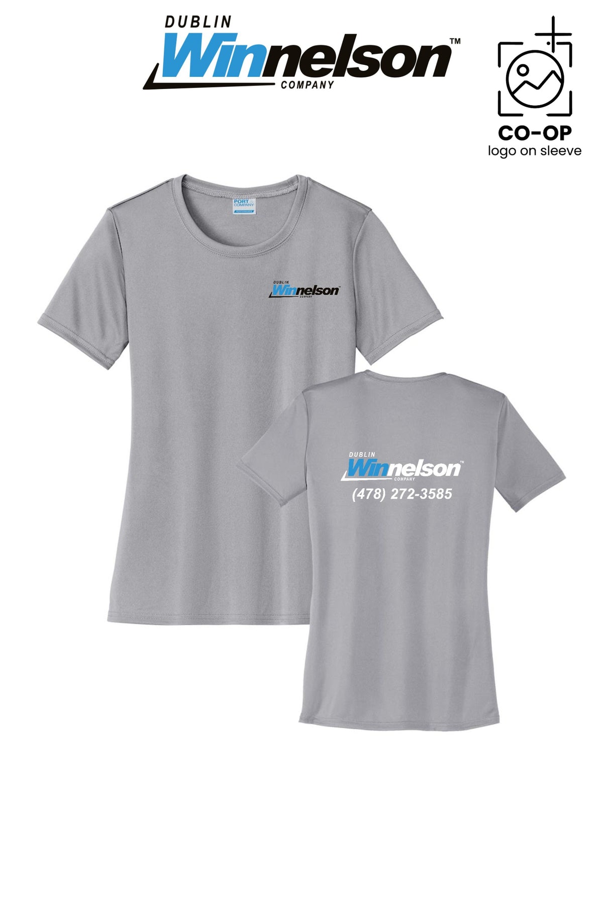 Port & Co™ Womens PerformanceUPF50 Tee - Dublin Winnelson