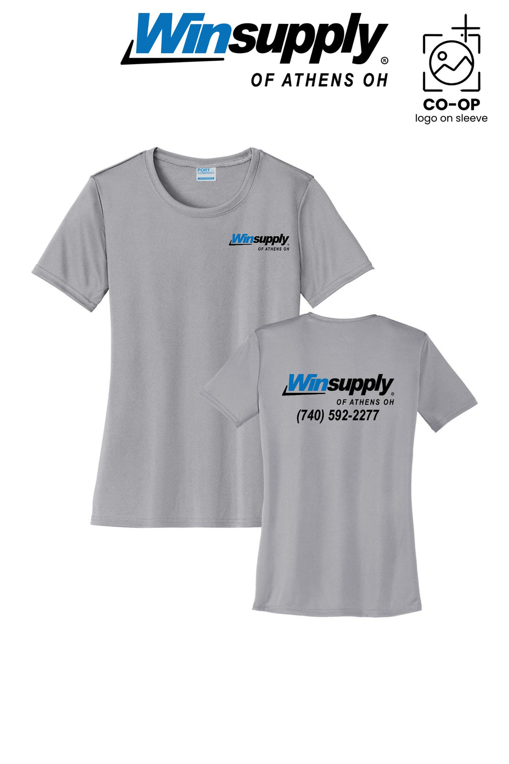 Port & Co™ Womens PerformanceUPF50 Tee - Winsupply of Athens OH